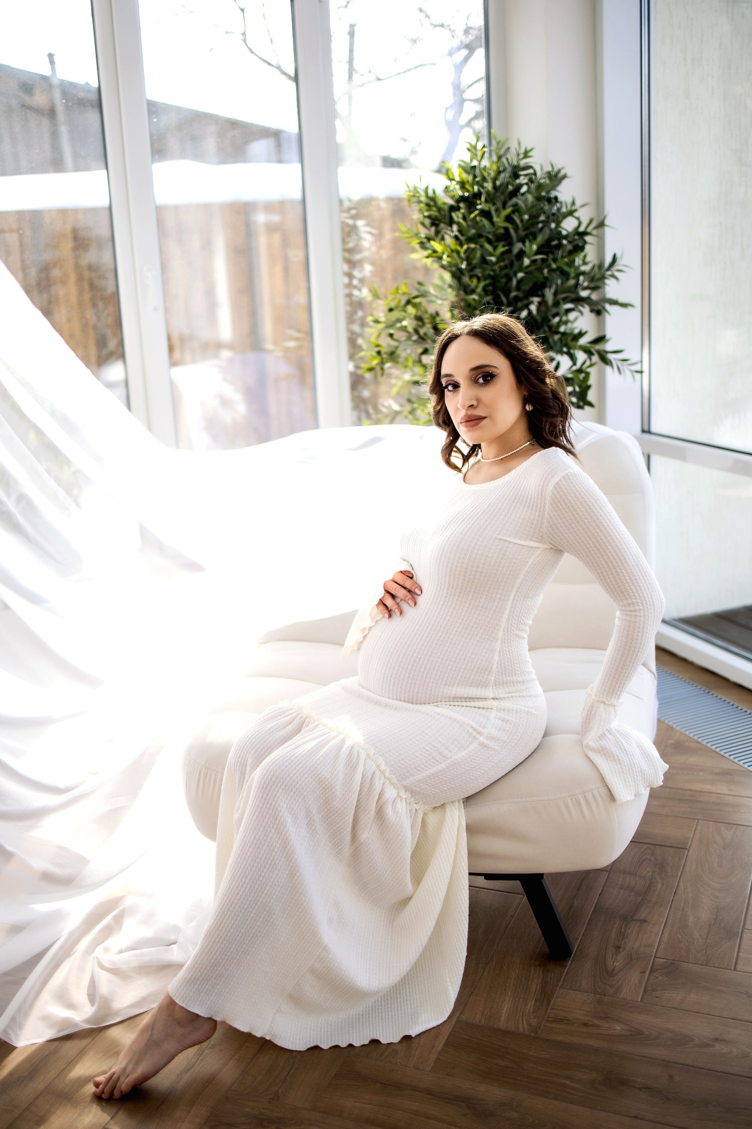 Вова, Диана и Вероника в ожидании. Фотограф Надежда Лукьянова