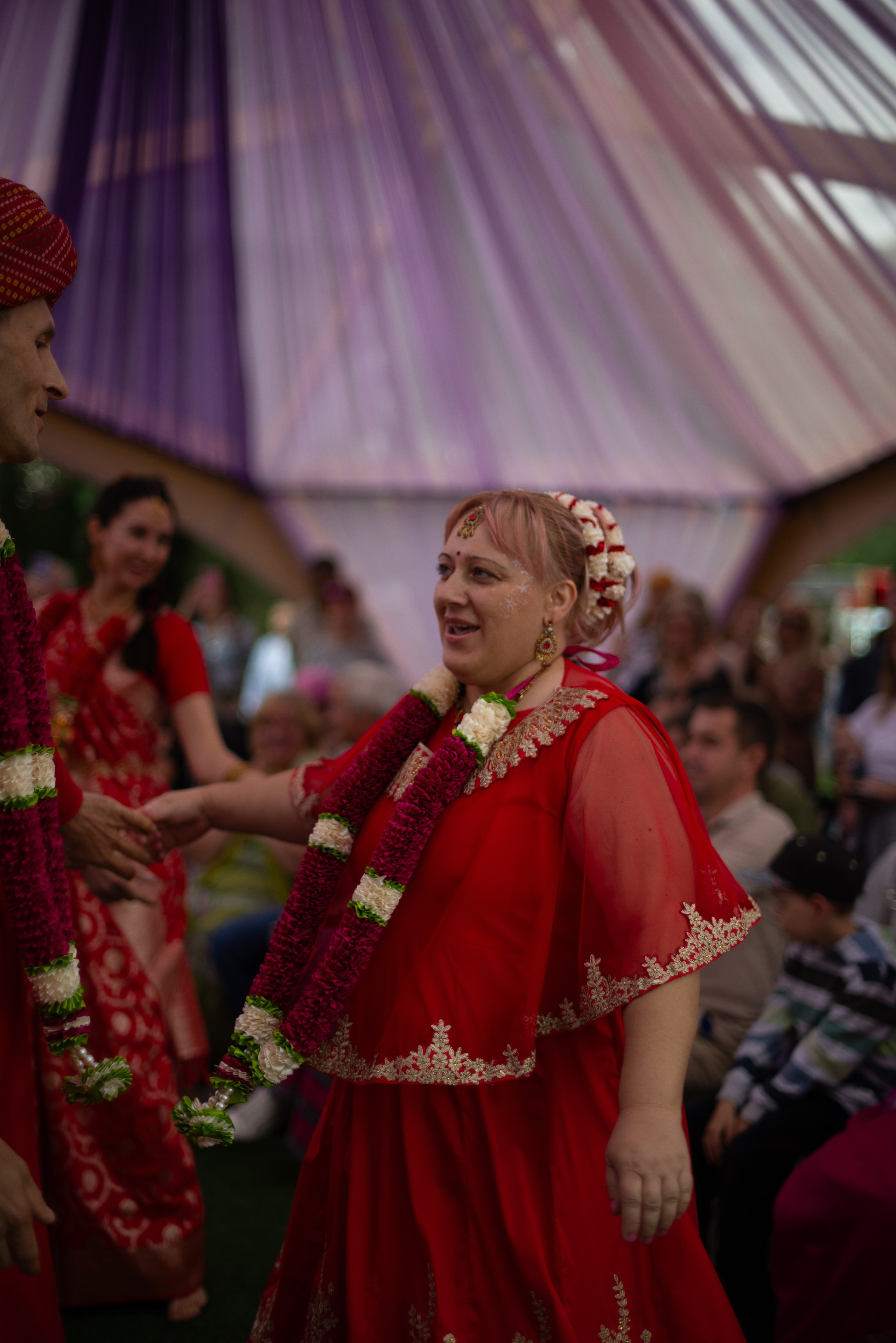 Свадьба в ведической традиции на фестивале День Индии 2025. Victoria Radjevna Репортажный Фотограф — Видеограф Москва • Санкт-Петербург