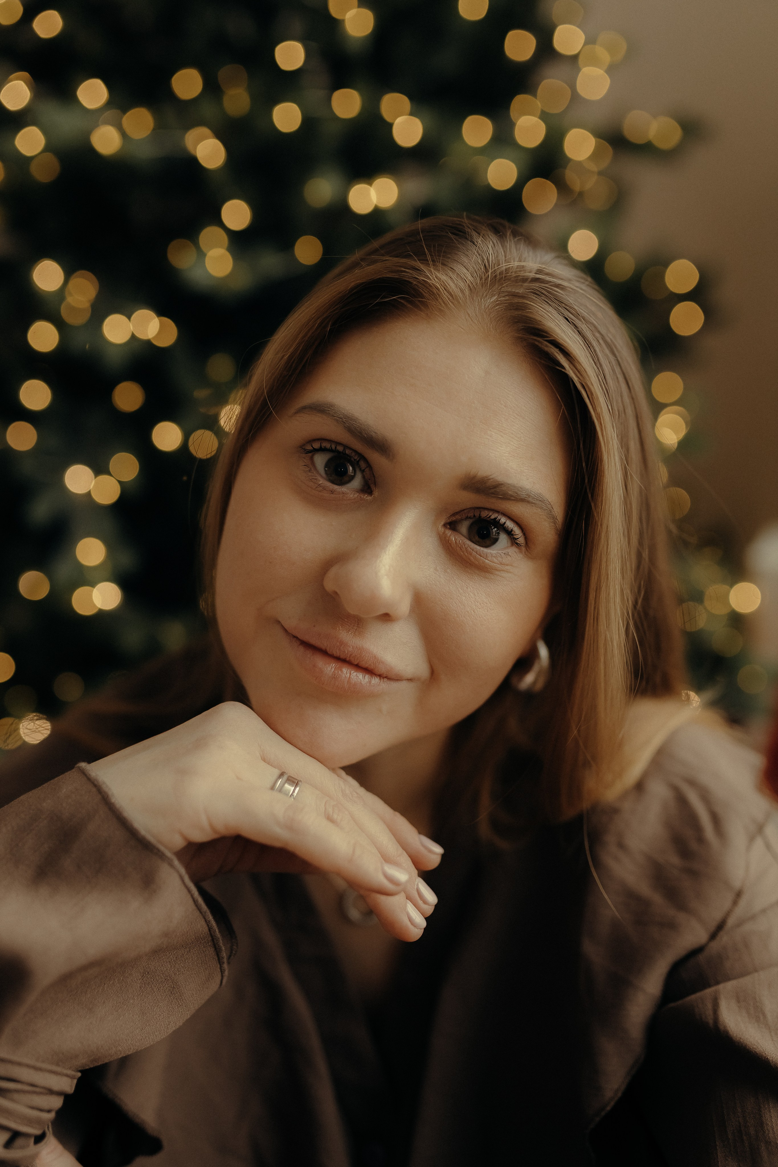 Семейная новогодняя фотосессия. Фотограф Санкт-Петербург Князева Елизавета