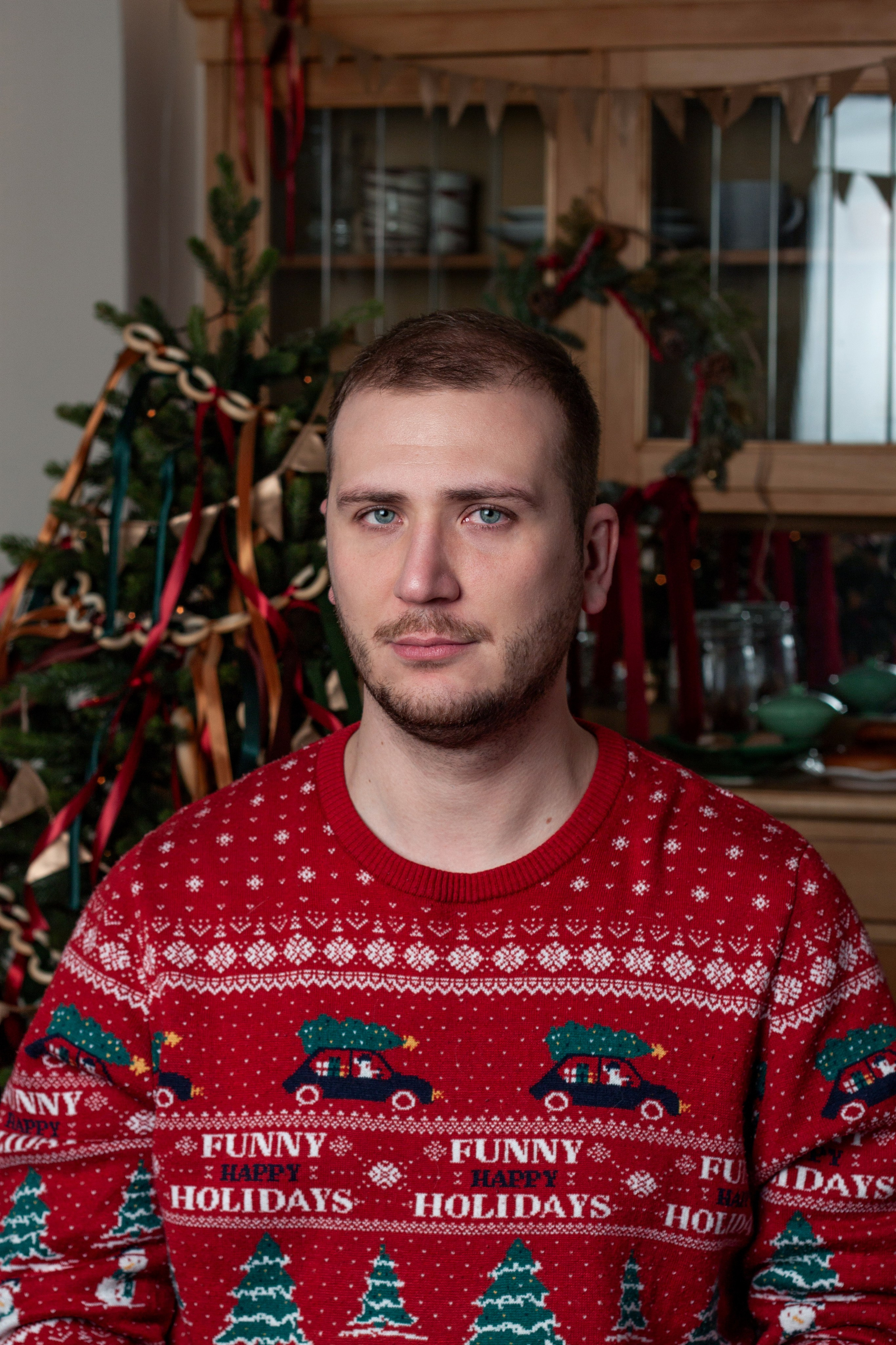 Новогодние собаки. Фотограф в Санкт-Петербурге Рейдер Дарья