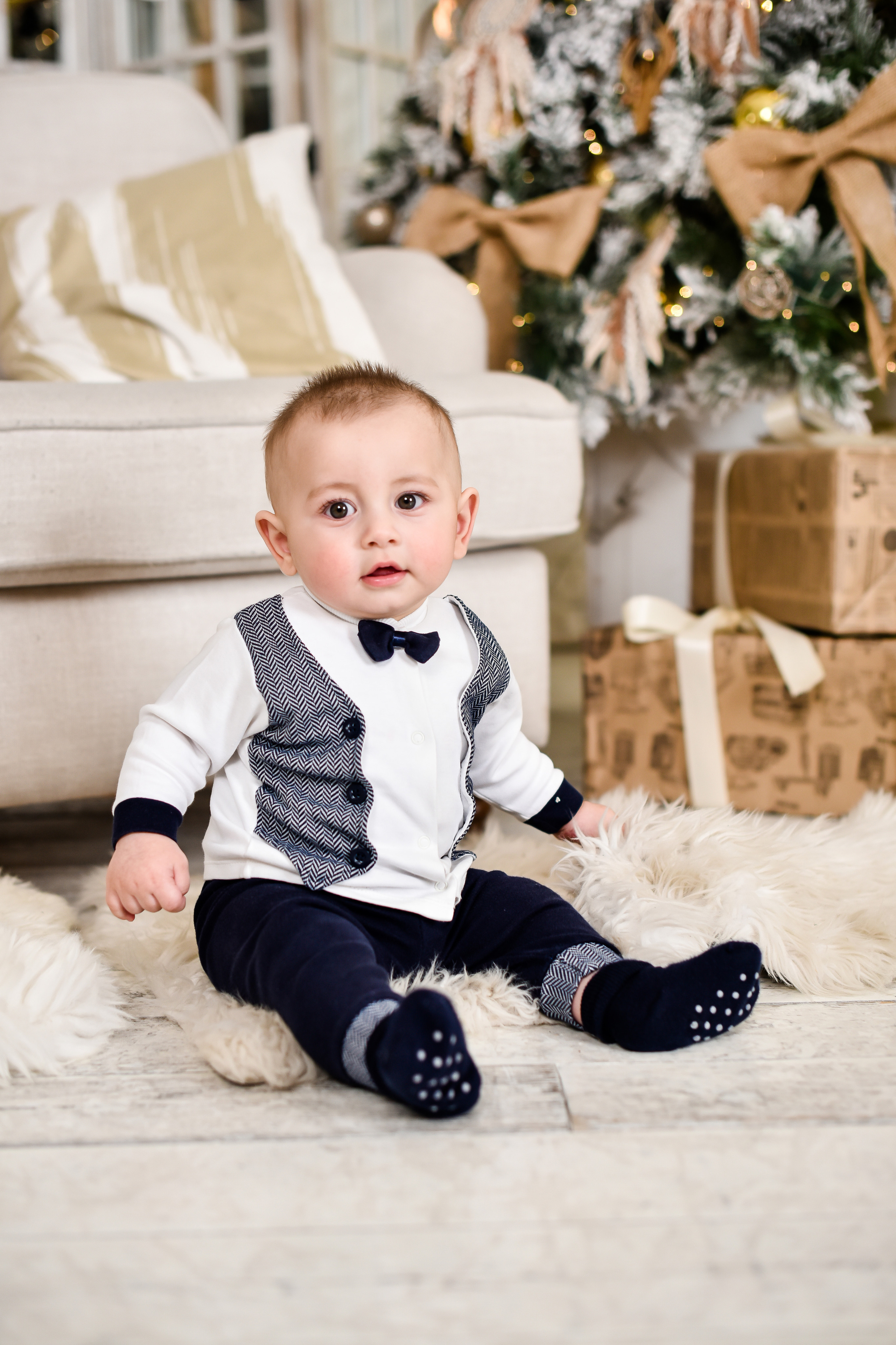 СЕМЕЙНАЯ НОВОГОДНЯЯ. БЭЛЛА. Фотограф для бизнесконтента, репортажей и семейного альбома в Москве