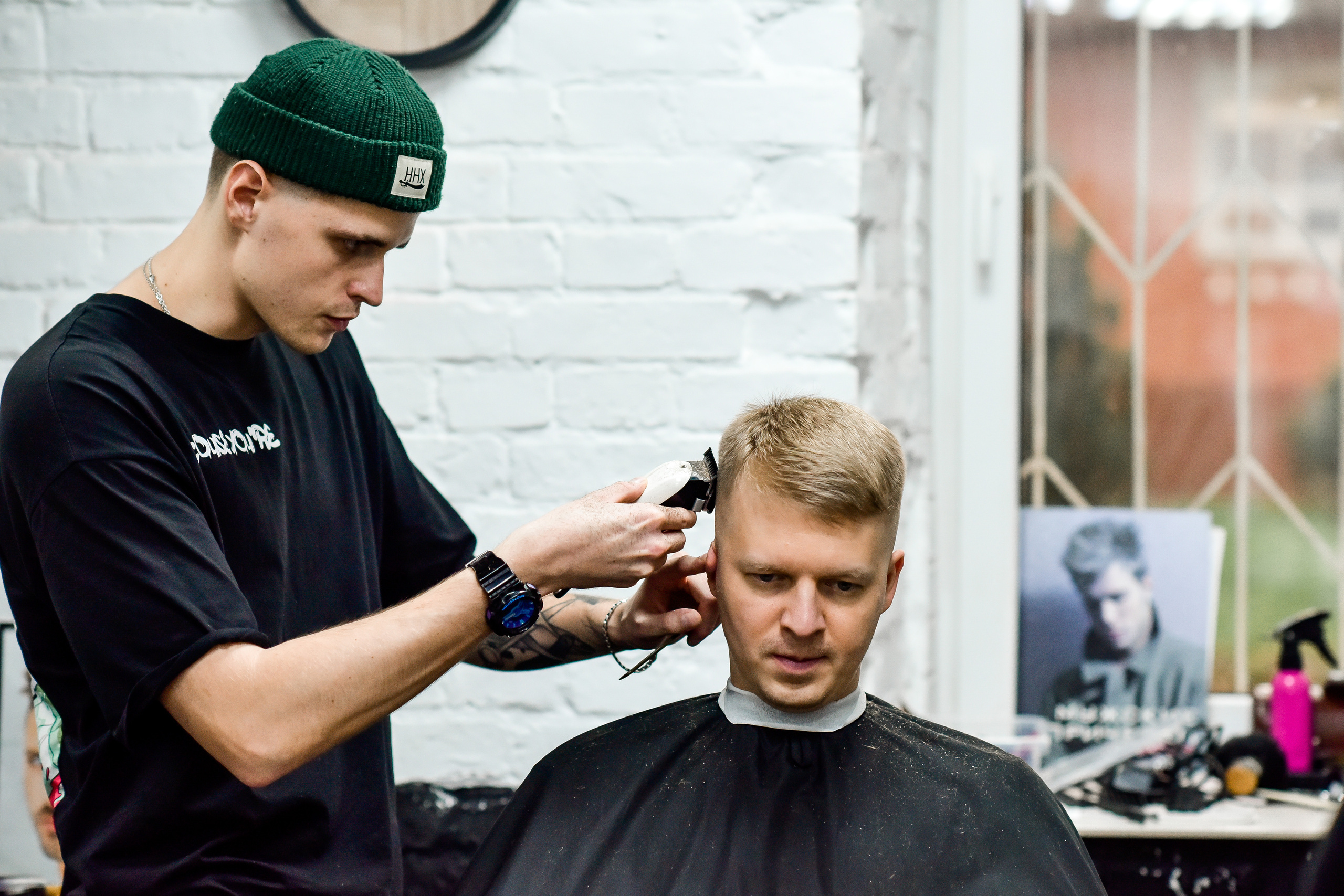 БАРБЕРШОП. Фотограф для бизнесконтента, репортажей и семейного альбома в Москве