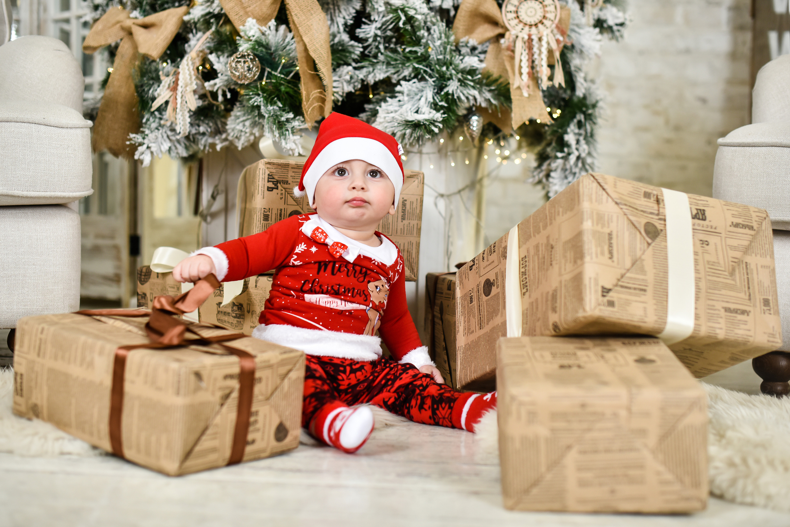 СЕМЕЙНАЯ НОВОГОДНЯЯ. БЭЛЛА. Фотограф для бизнесконтента, репортажей и семейного альбома в Москве