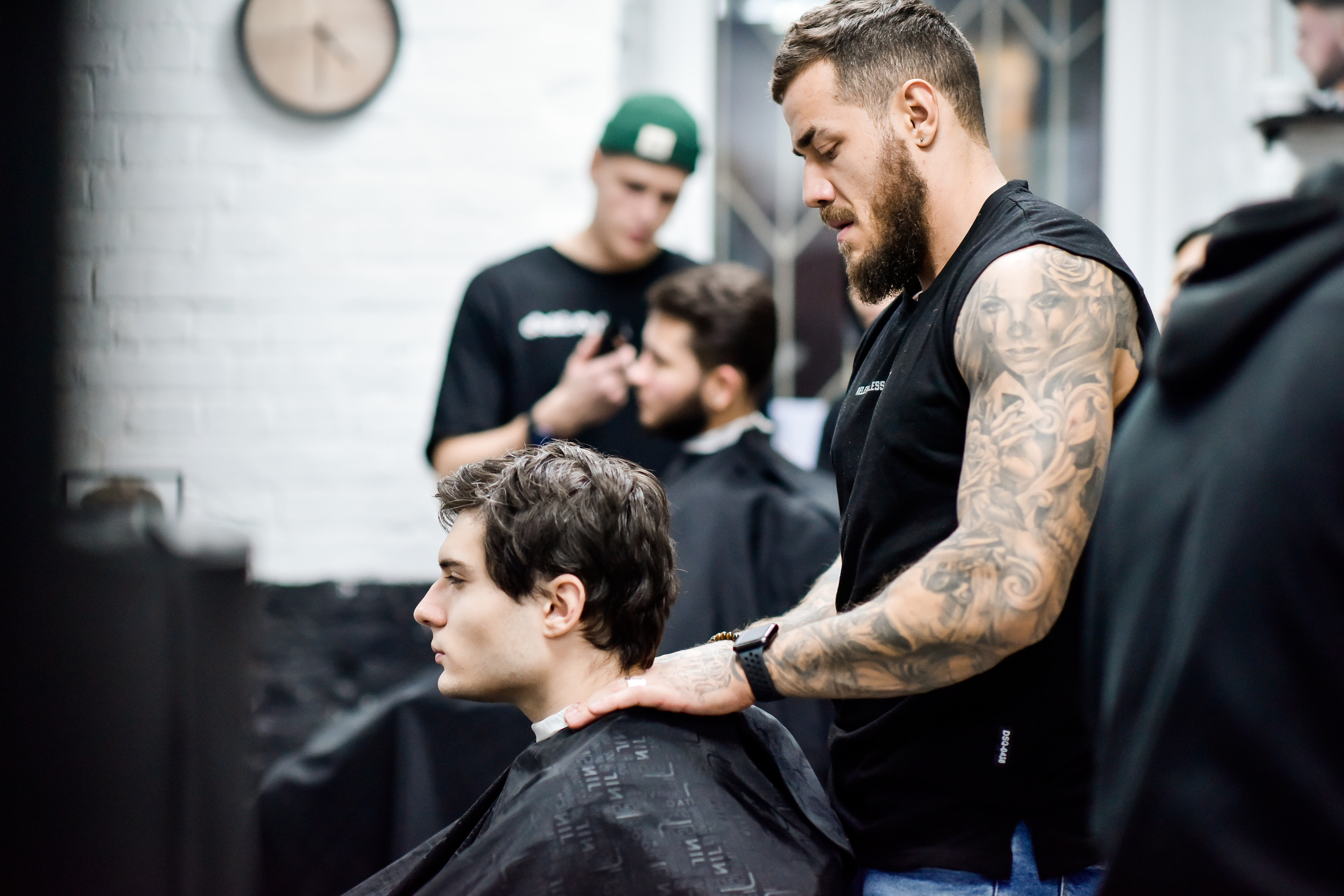БАРБЕРШОП. Фотограф для бизнесконтента, репортажей и семейного альбома в Москве