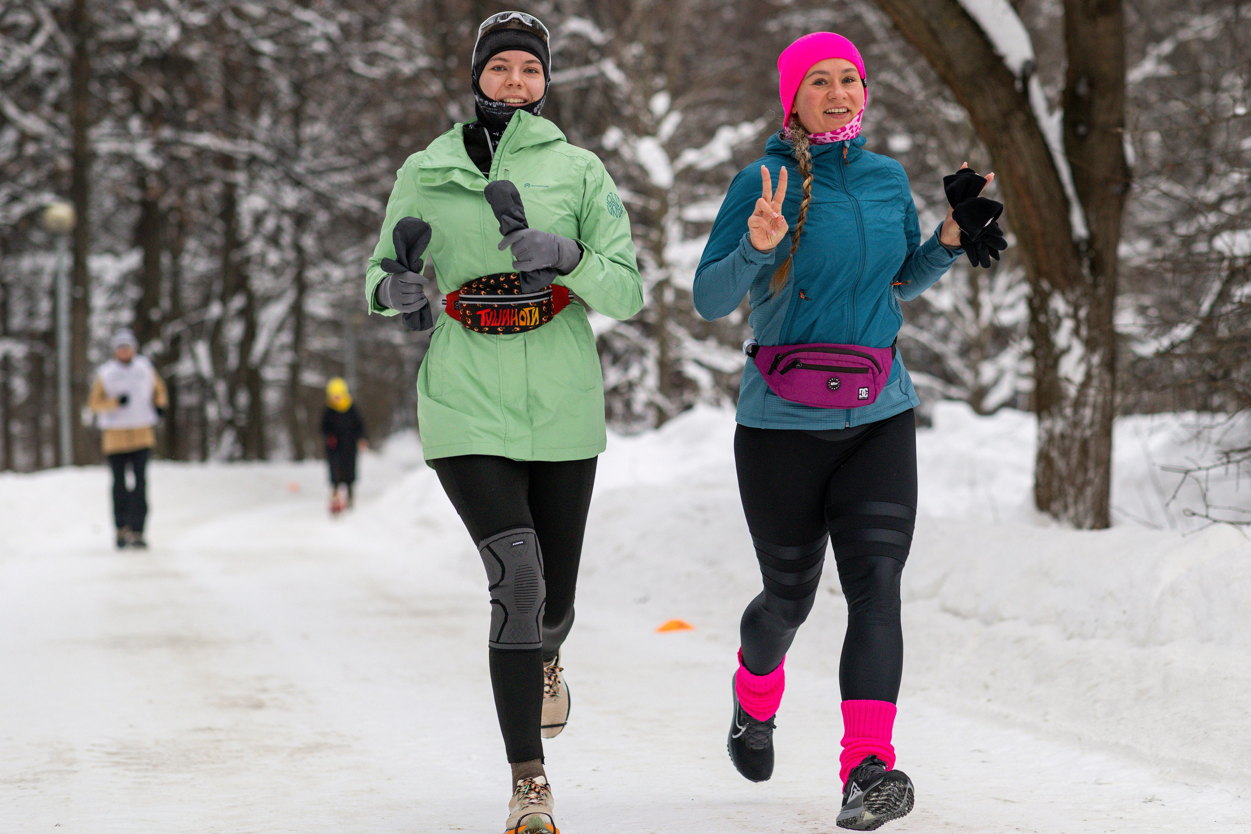 196 забег 5 вёрст в Тушино, 17.01.26. Фотограф Сергей Ловкий