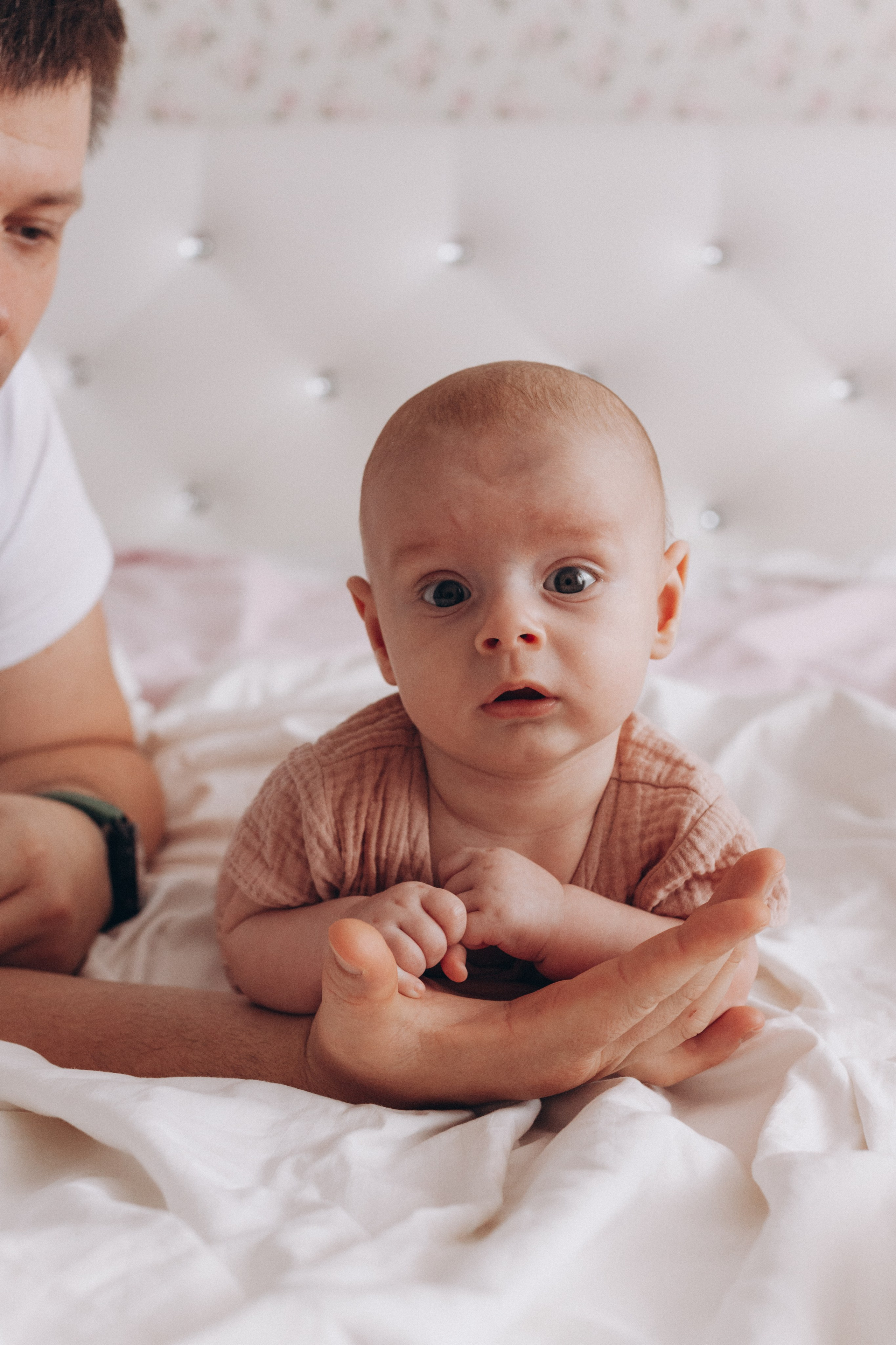 Тимофей 3 месяца. Фотограф новорожденных в Тюмени