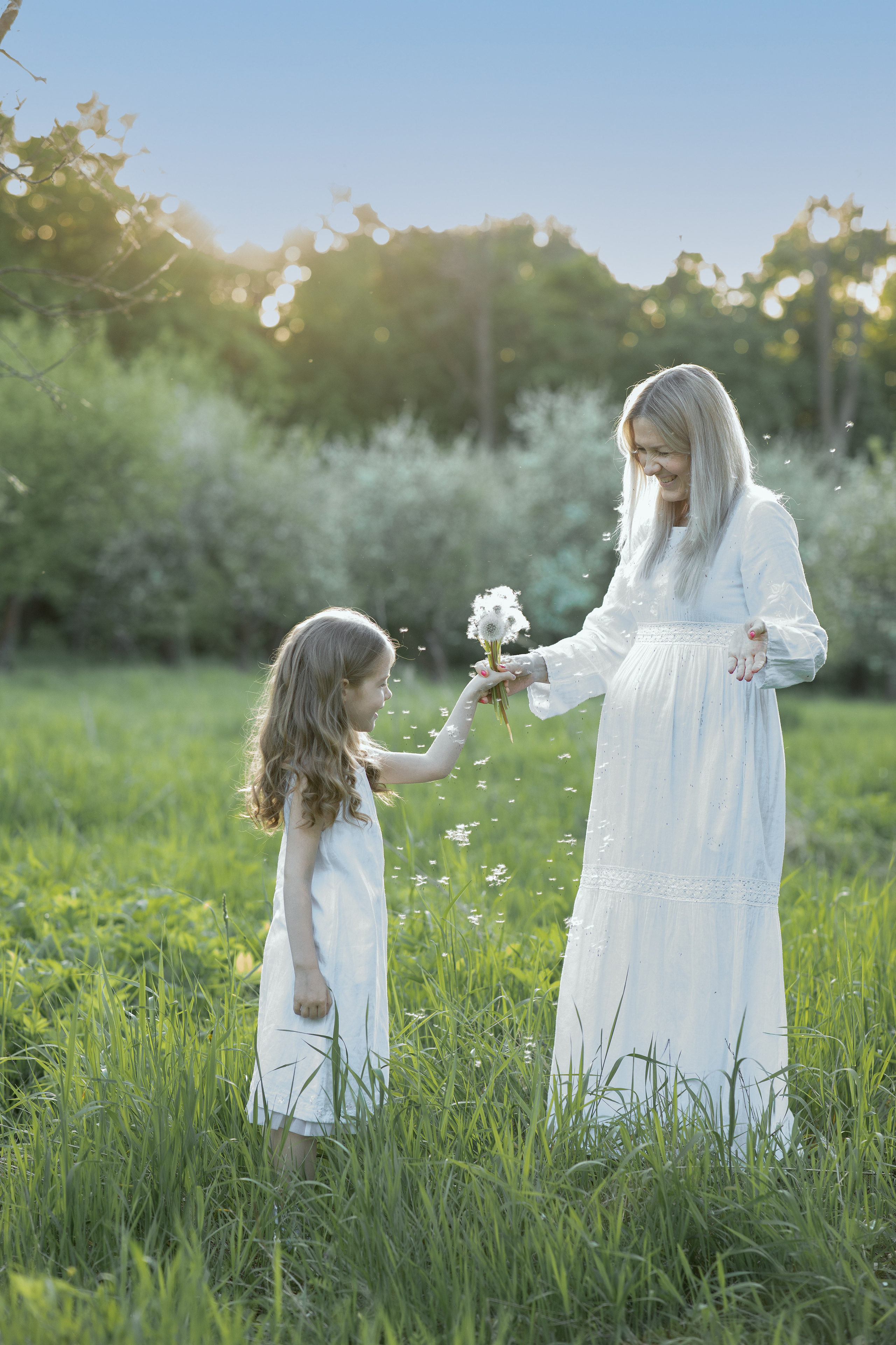 Съемка в цветущих садах. Женский семейный фотограф Тула Москва Захарова Анна