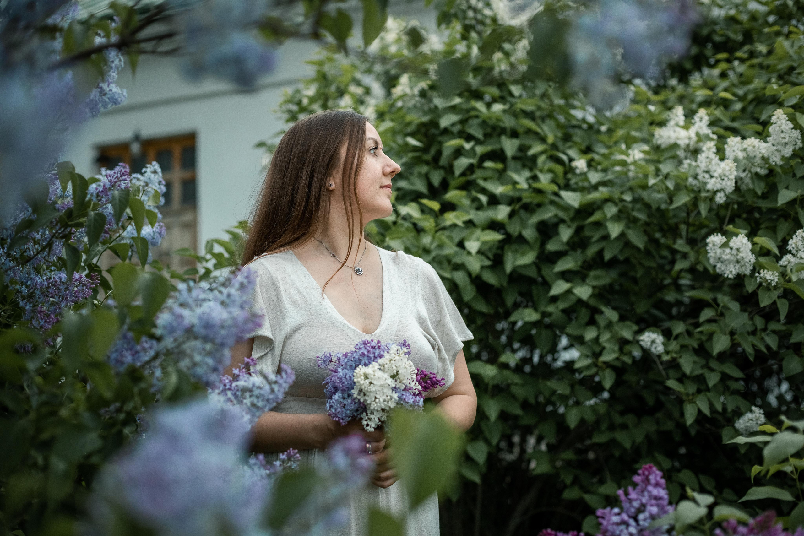Аня с малышом в Ясной Поляне. Женский семейный фотограф Тула Москва Захарова Анна