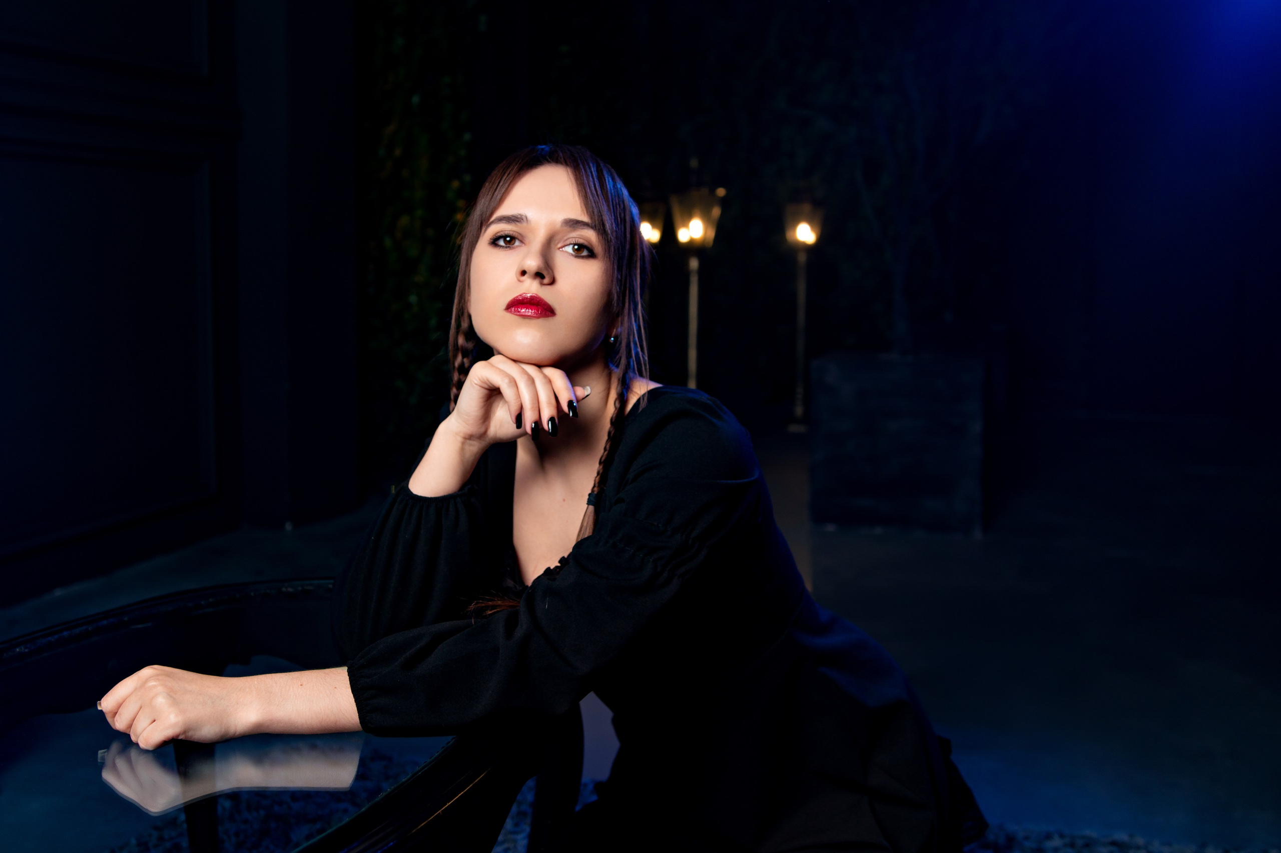 Фотосессия wednesday в студии Photohub зал Карбон