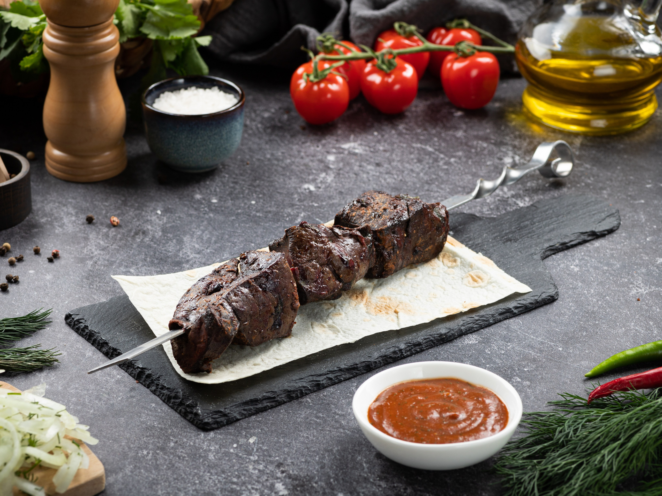 Гриль-меню АрмКебаб. Предметный и Фудфотограф Уфа