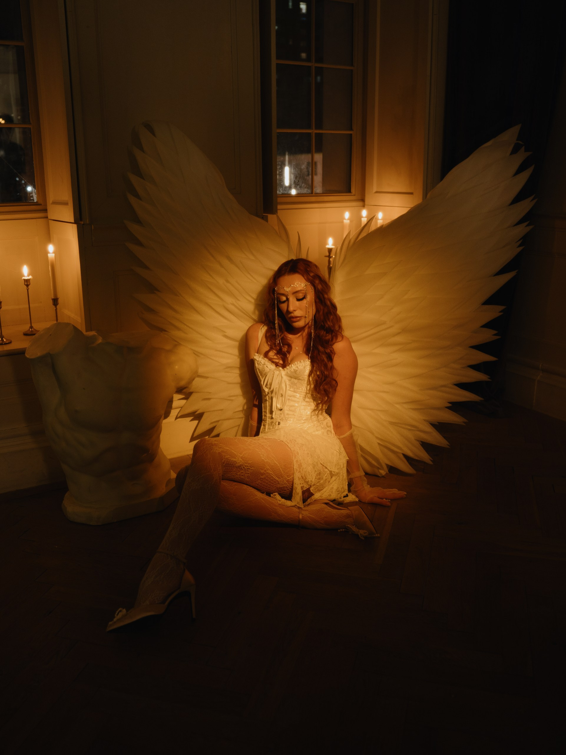 Фотосессия ангел Victoria’s Secret - Виктория Сикрет в Санкт-Петербурге 