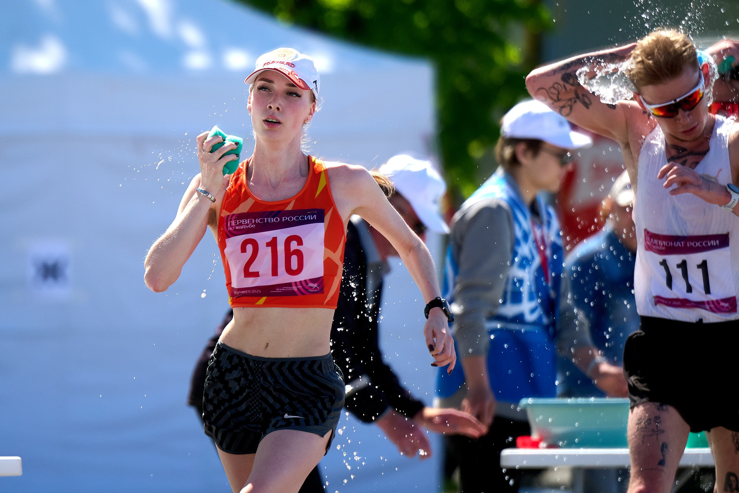 Чемпионат России по спортивной ходьбе 2025. Спортивный репортажный фотограф в Ижевске Сергей Мерзляков
