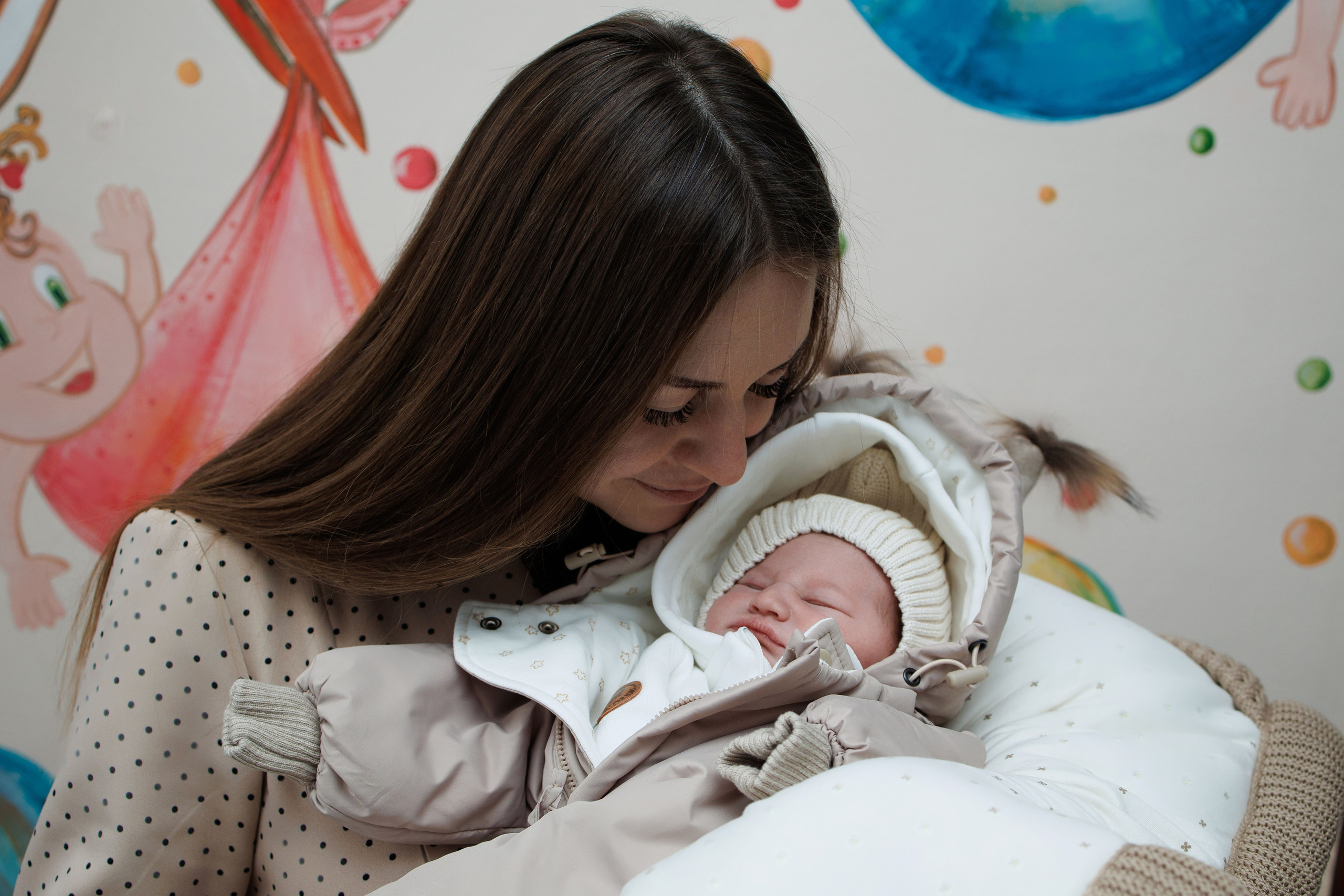 Выписка. Фотограф новорожденных Новокузнецк Анастасия Волгова