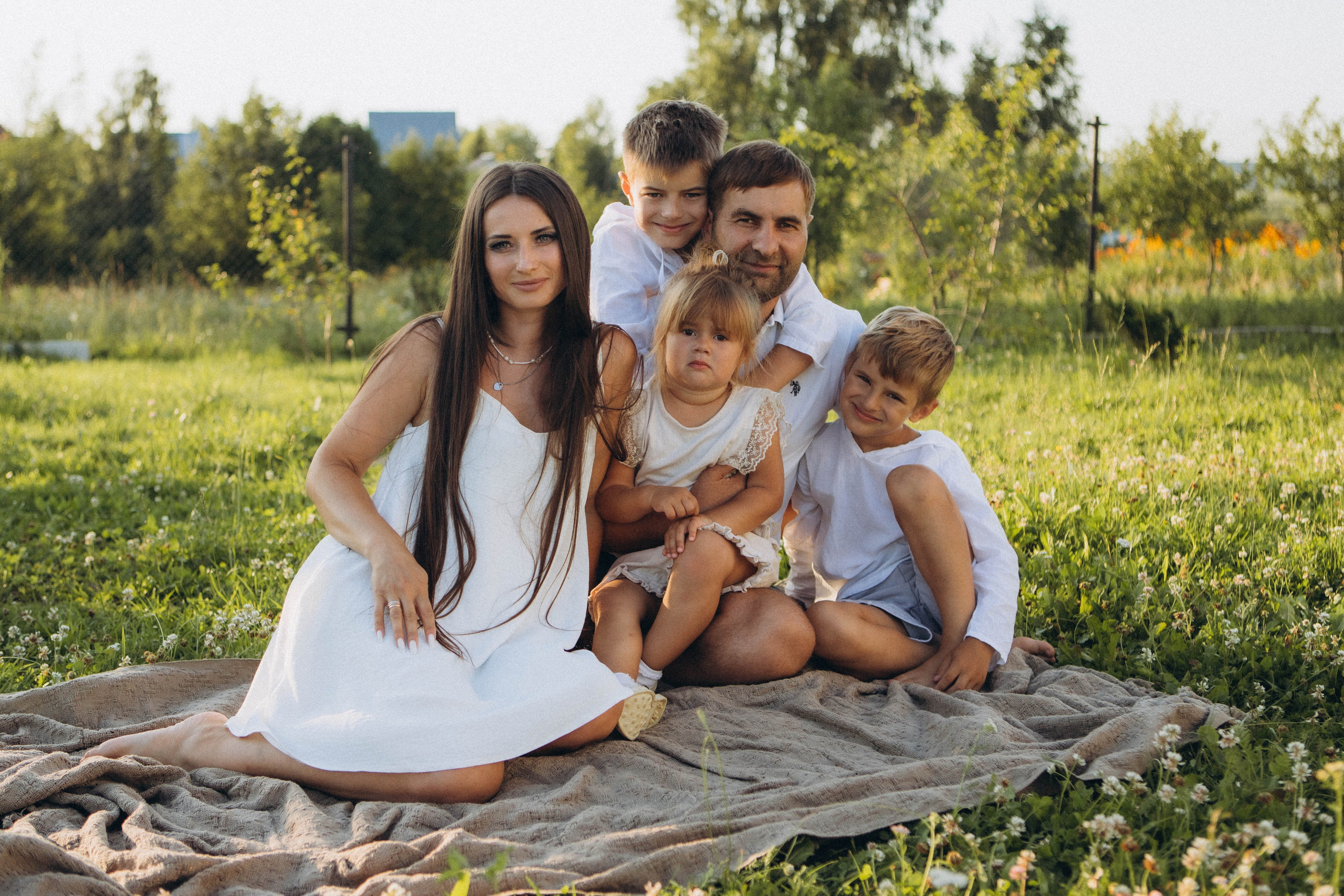 Летняя фотосессия. Семейный фотограф в Обнинске Вера Весенняя