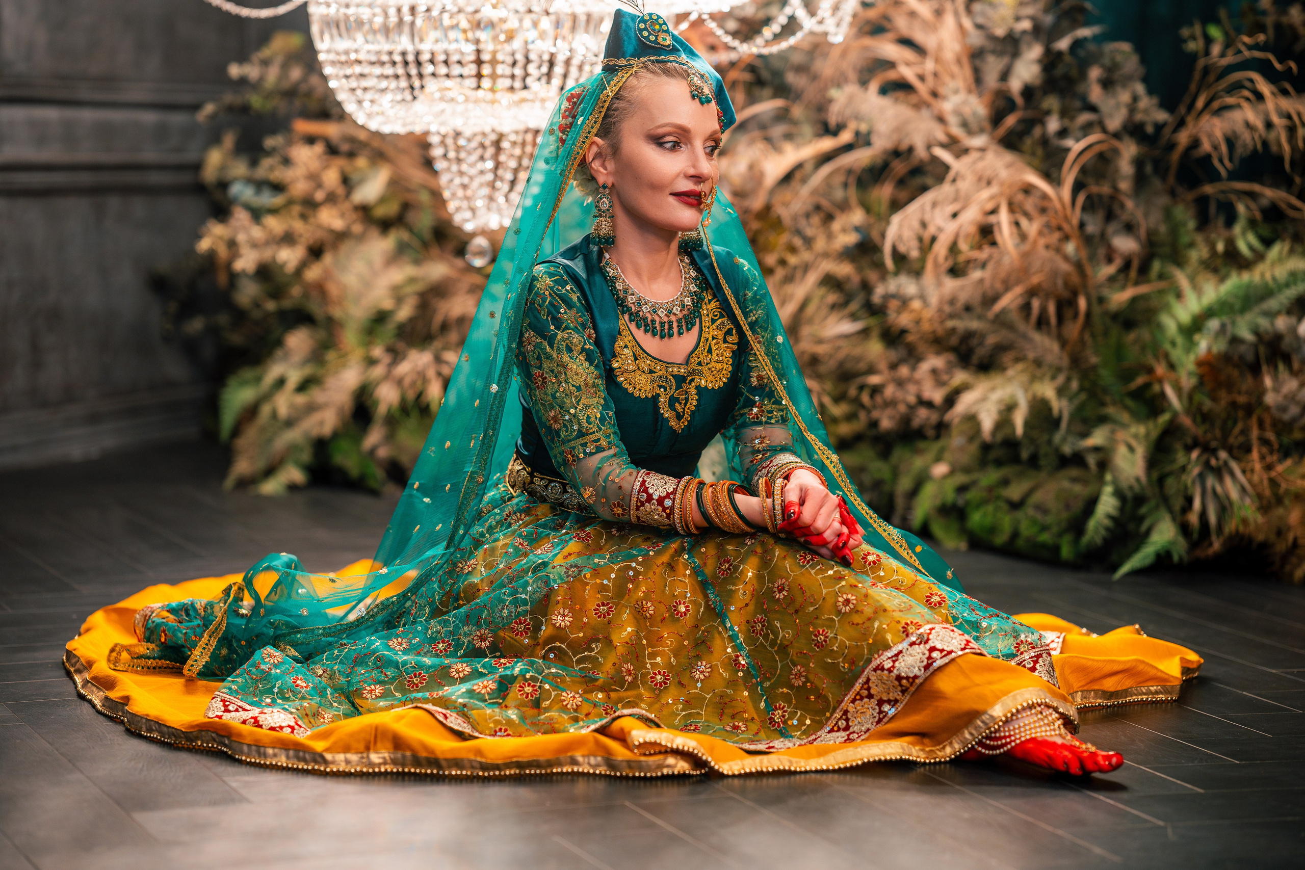 Съемка в Индийском стиле. Легкая фотография