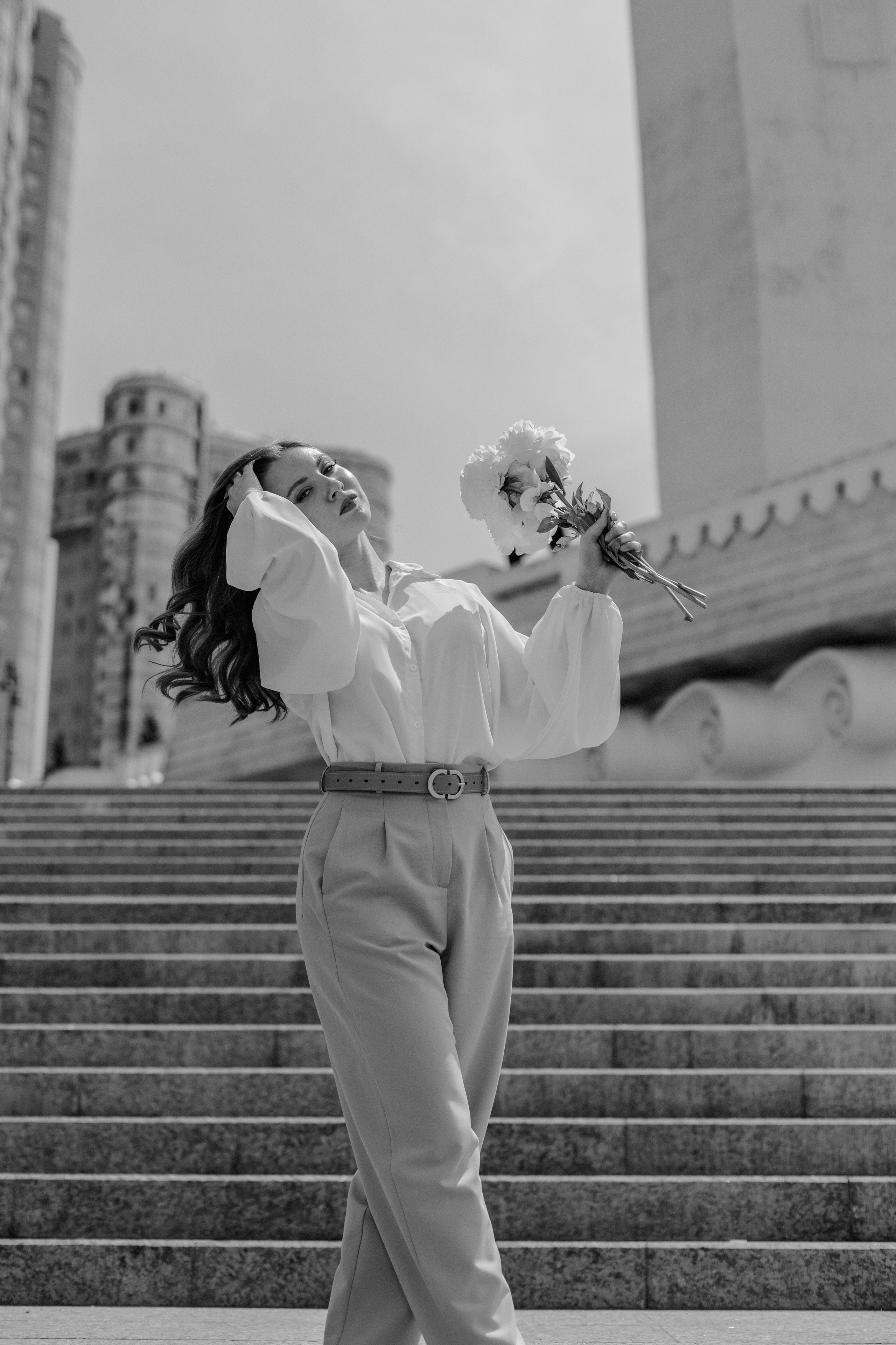 Анна и цветы. Семейный фотограф в Самаре и Казани Александра Никитина