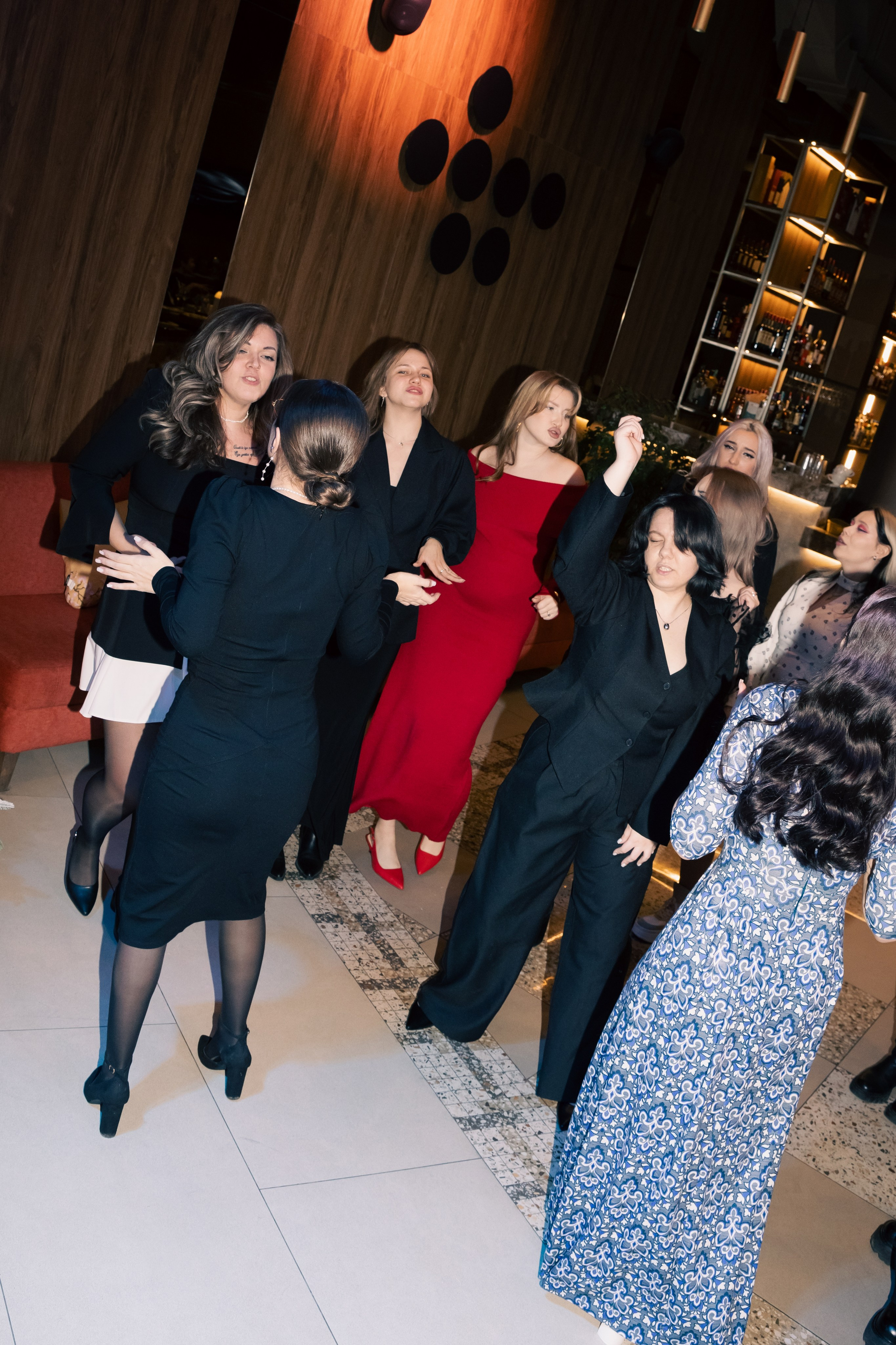 Новогодний корпоратив Альфа-Банк, ресторан Журавли