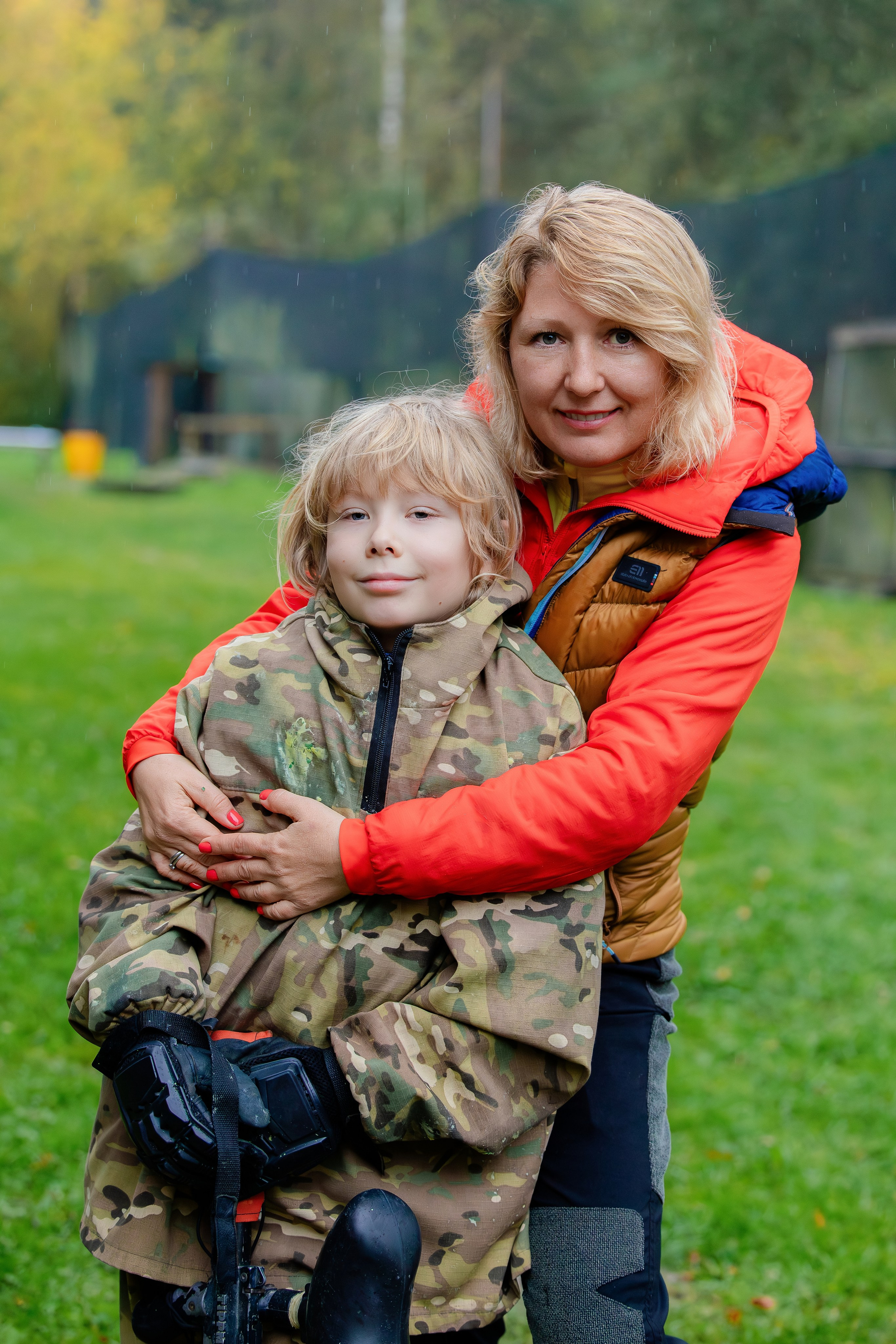 День рождения в пейнтбольном клубе Зарница. Фотограф и режиссер Московко Екатерина