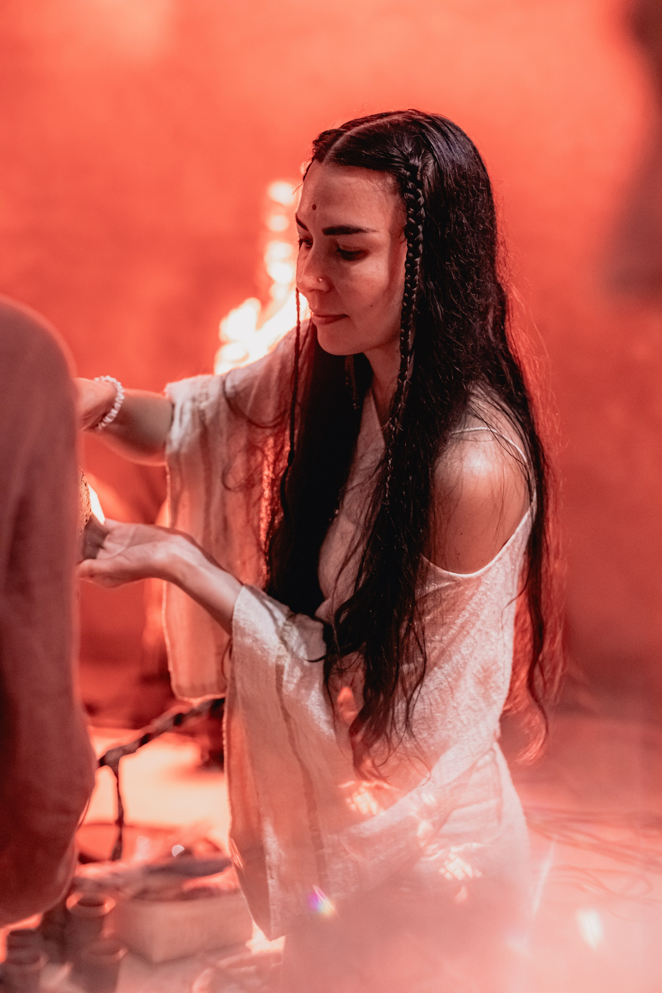 Cacao ceremony Full moon jan w Juan. Mariam Bagdasaryan