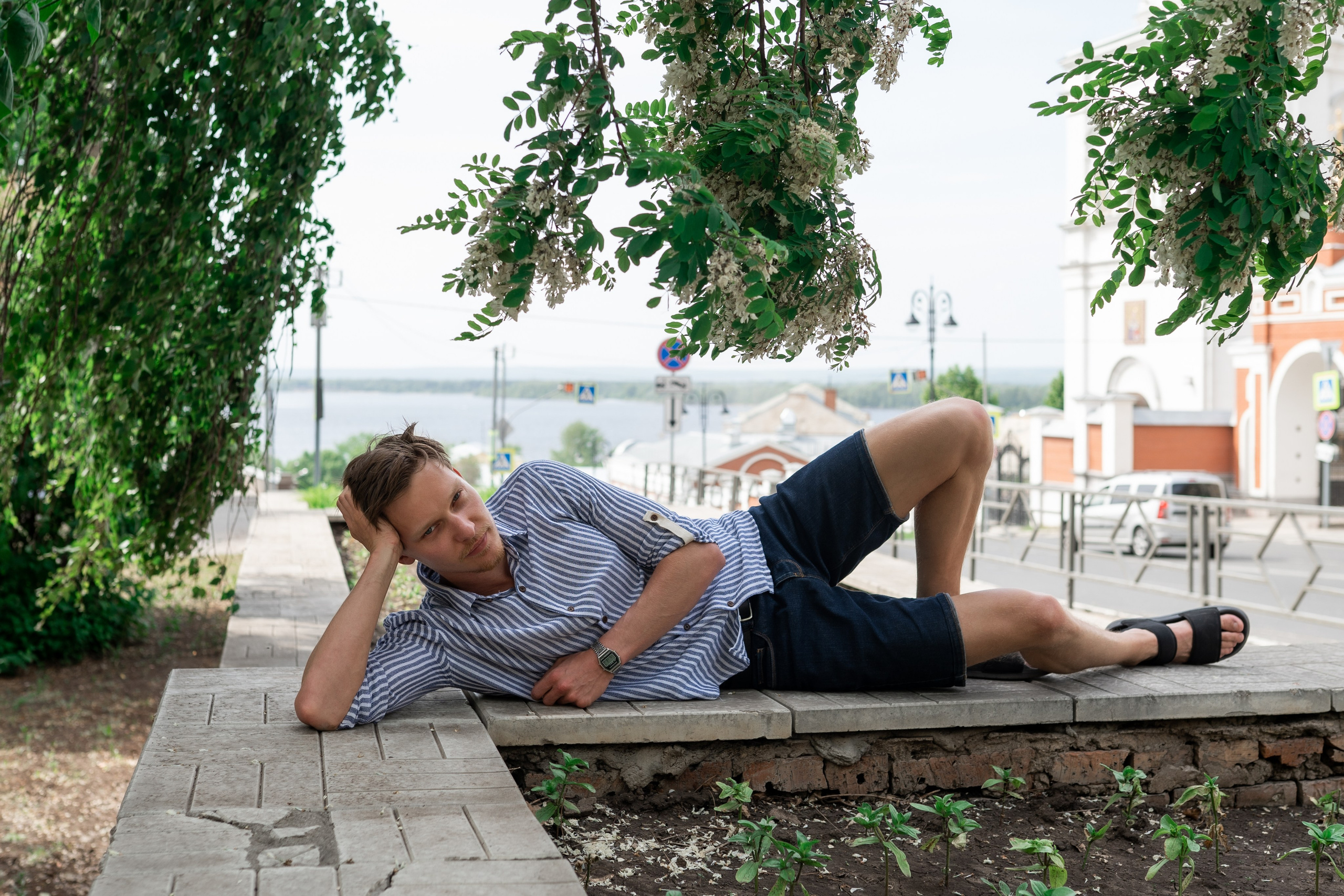 Тарас. Мужская фотосессия на улице. Фотограф в Самаре Иван Булатов