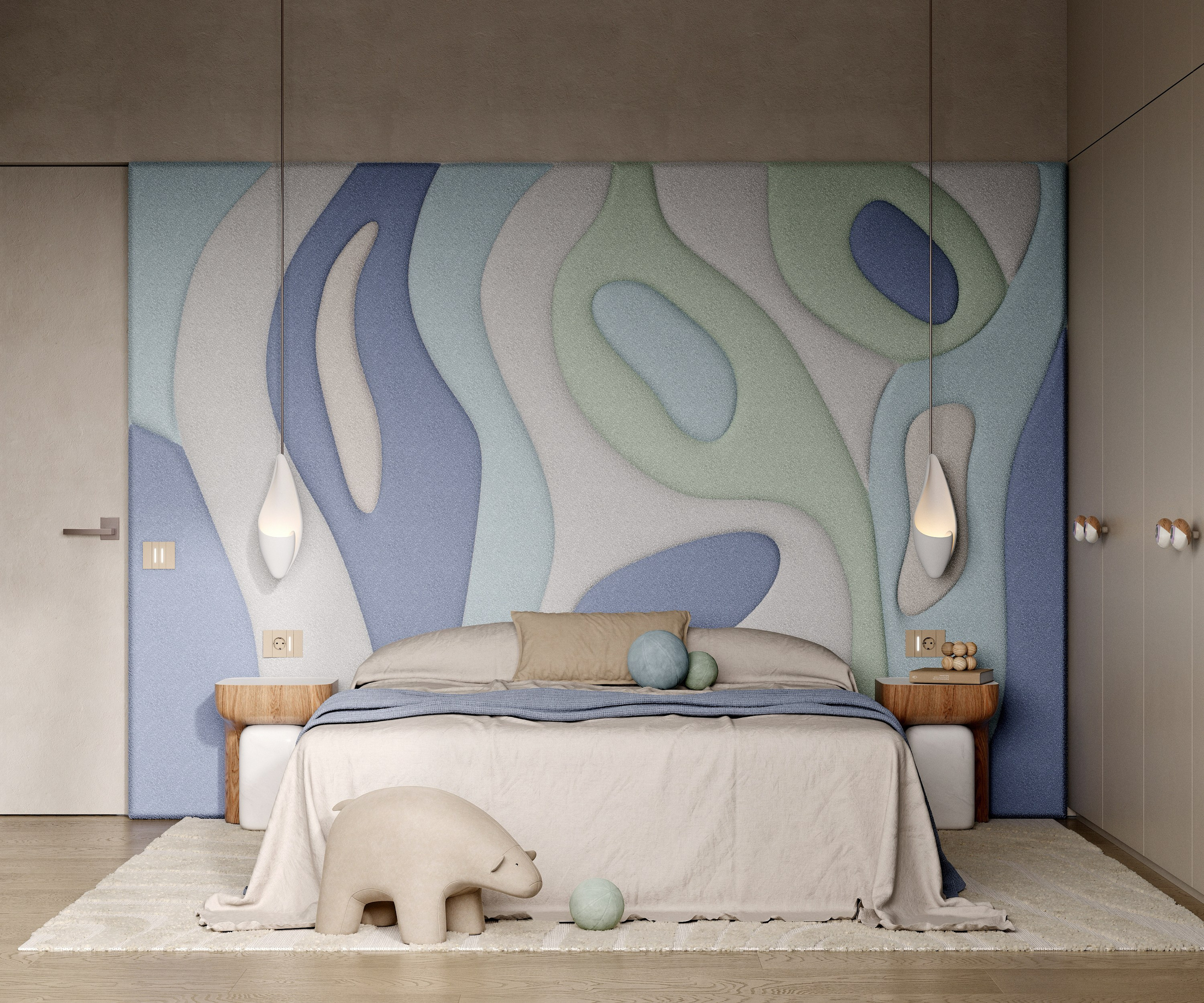 Kids room | Desing by Yuliya Shpeter. Interior visualisation | avocado.render