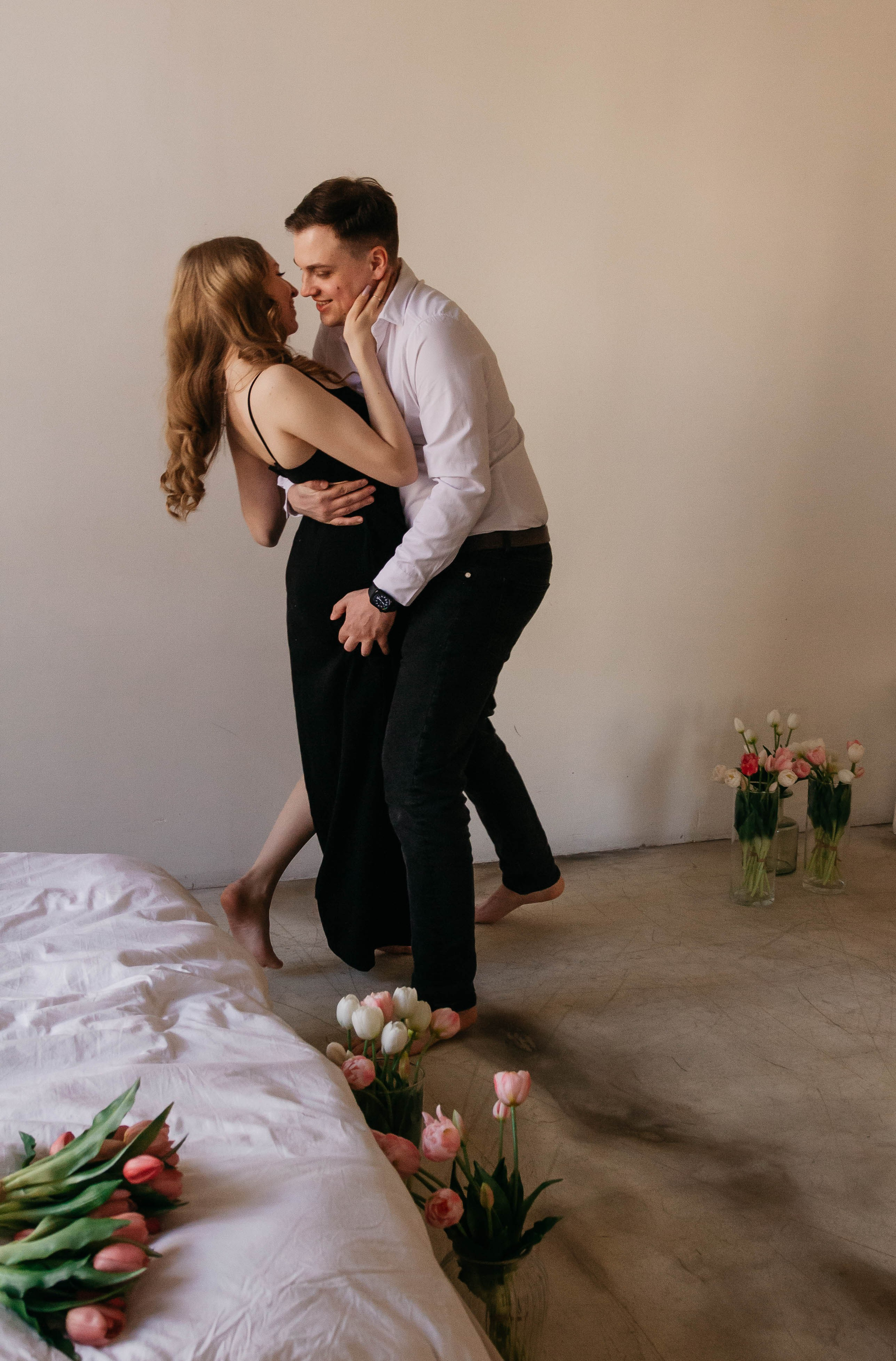 Фотосессия в студии пара. Свадебные и индивидуальные съемки в Санкт-Петербурге фотограф Анна Жирохова