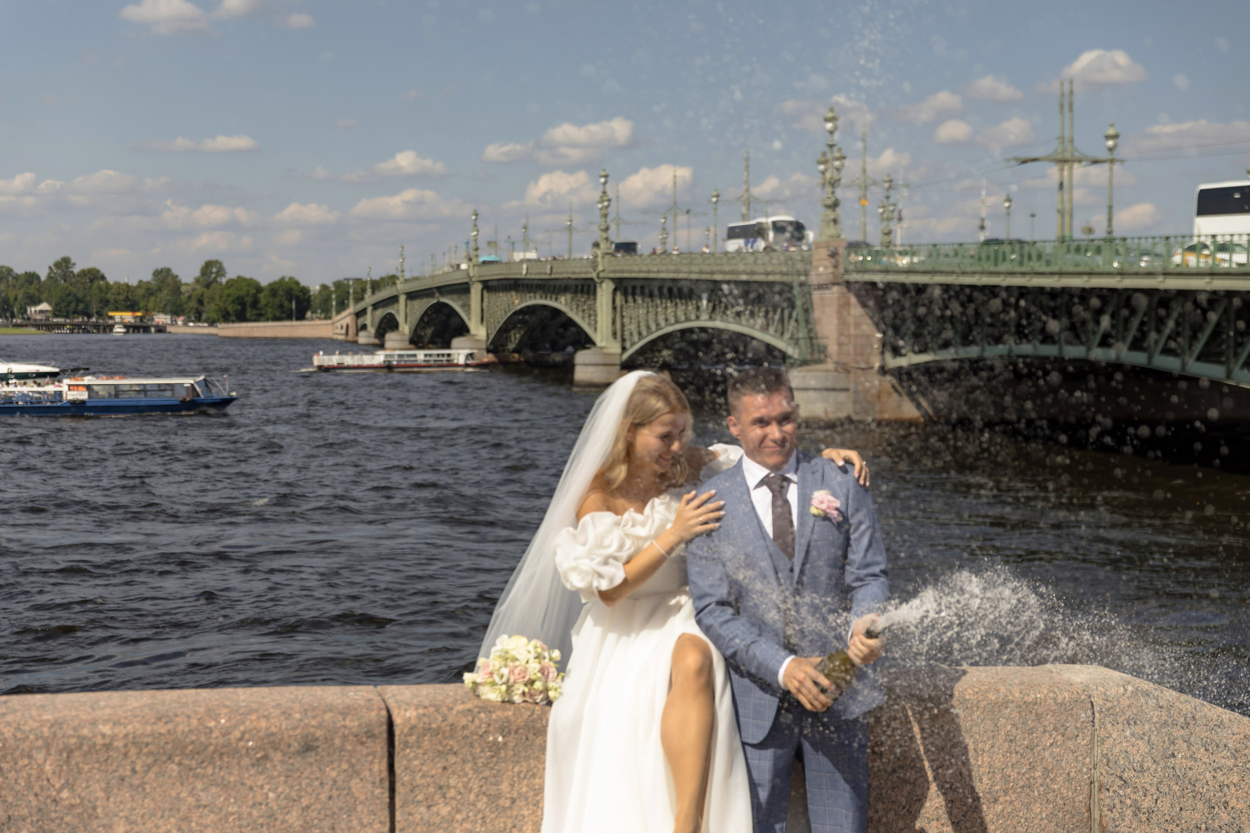 Полина и Кирилл. Свадебный и портретный фотограф в Санкт-Петербурге Надежда Чечулина