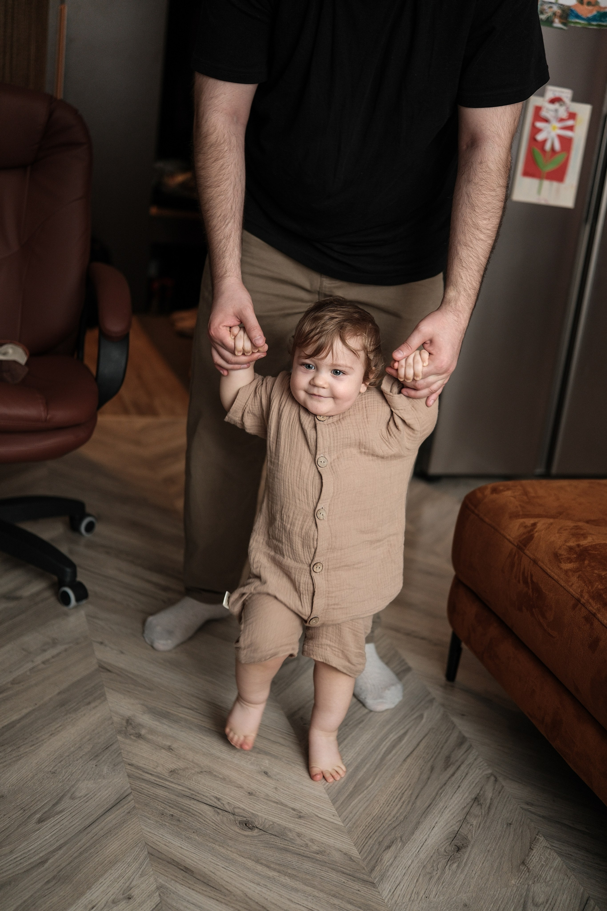Годик Мирону. Семейный детский ньюборн фотограф в Москве Марта Петрова
