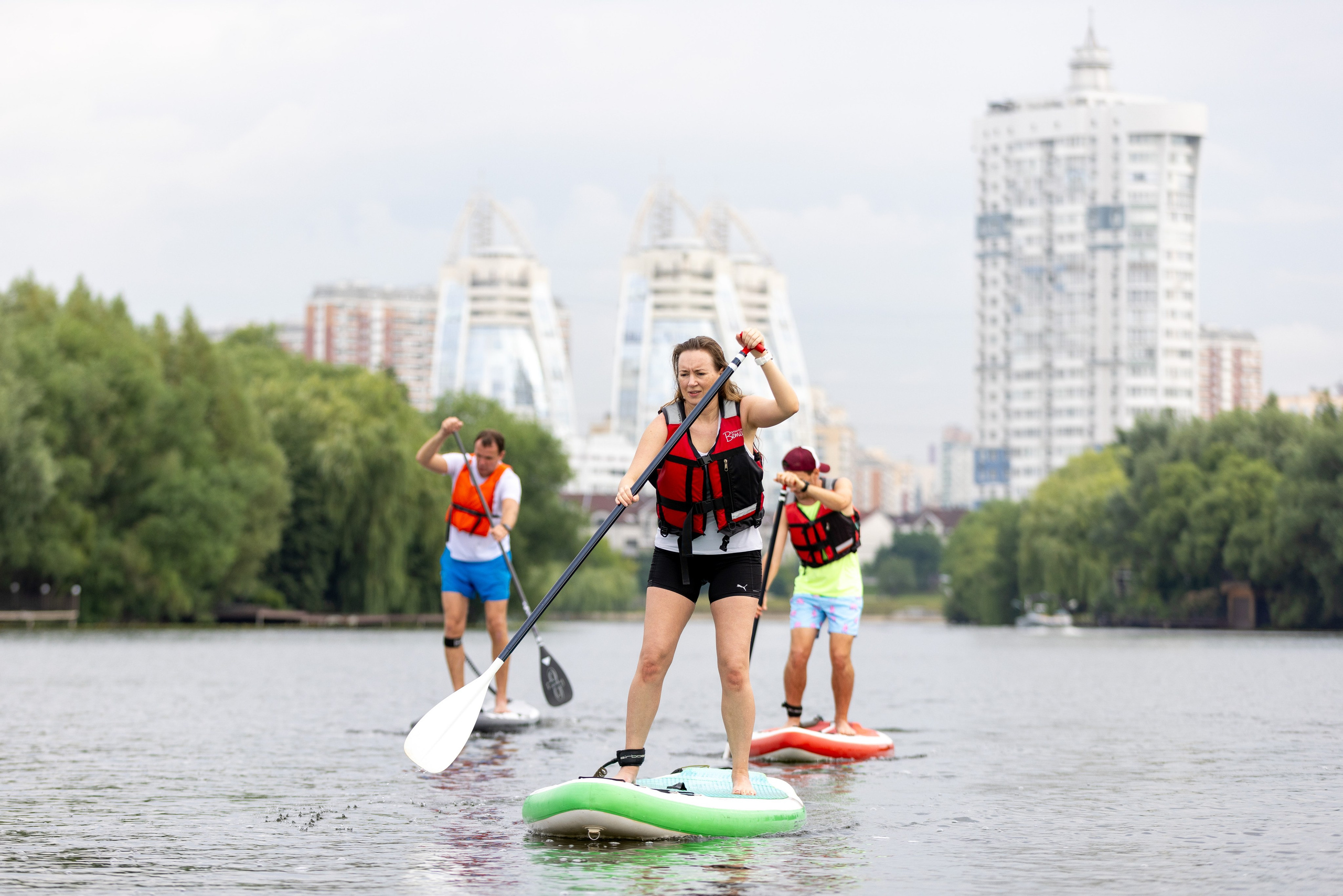 SUP Boarding. Спортивный и корпоративный фотограф в Москве Олег Беспалов