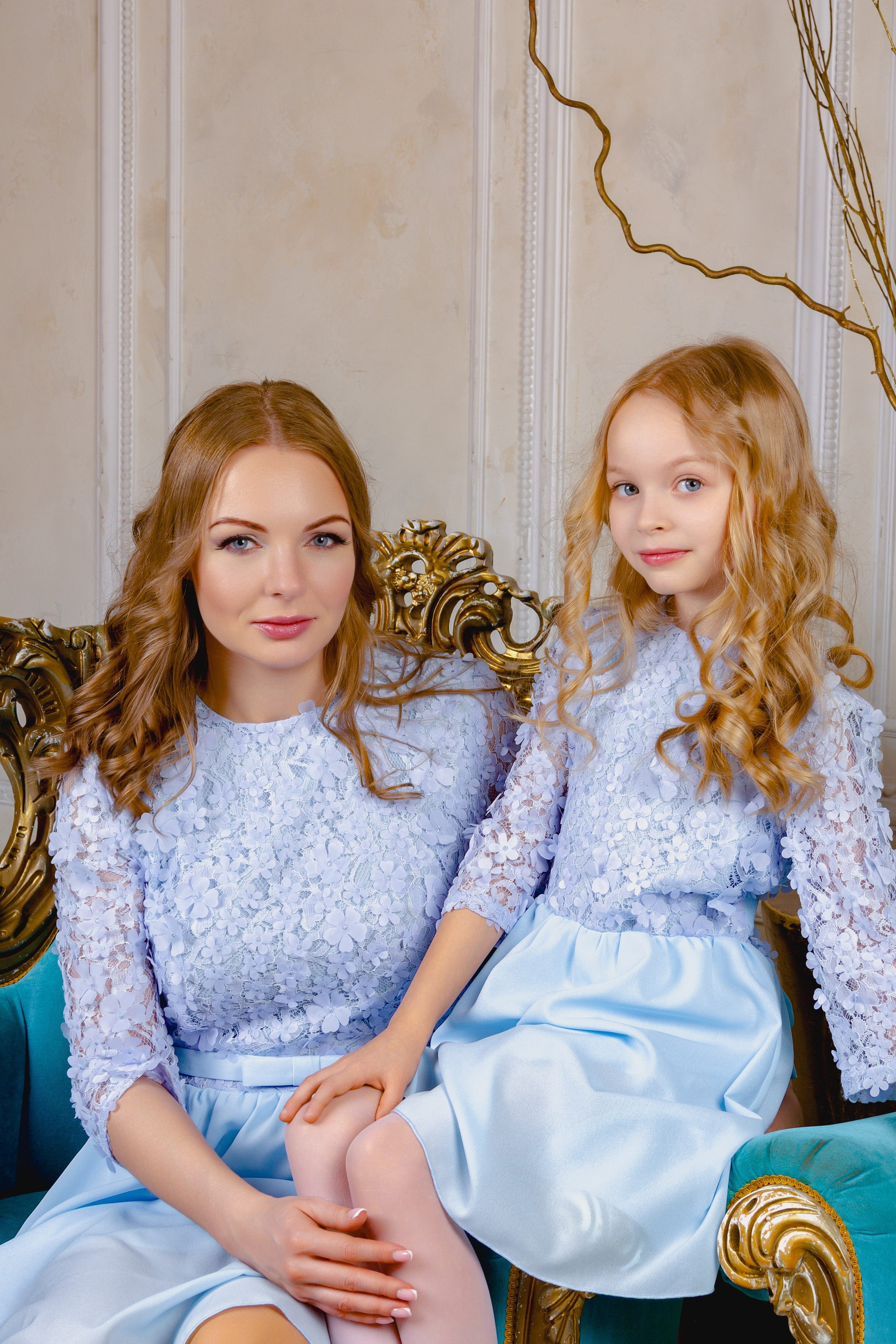 Фотосессия Матери и Дочери. Портретный фотограф в Санкт-Петербурге Анастасия Епифанова