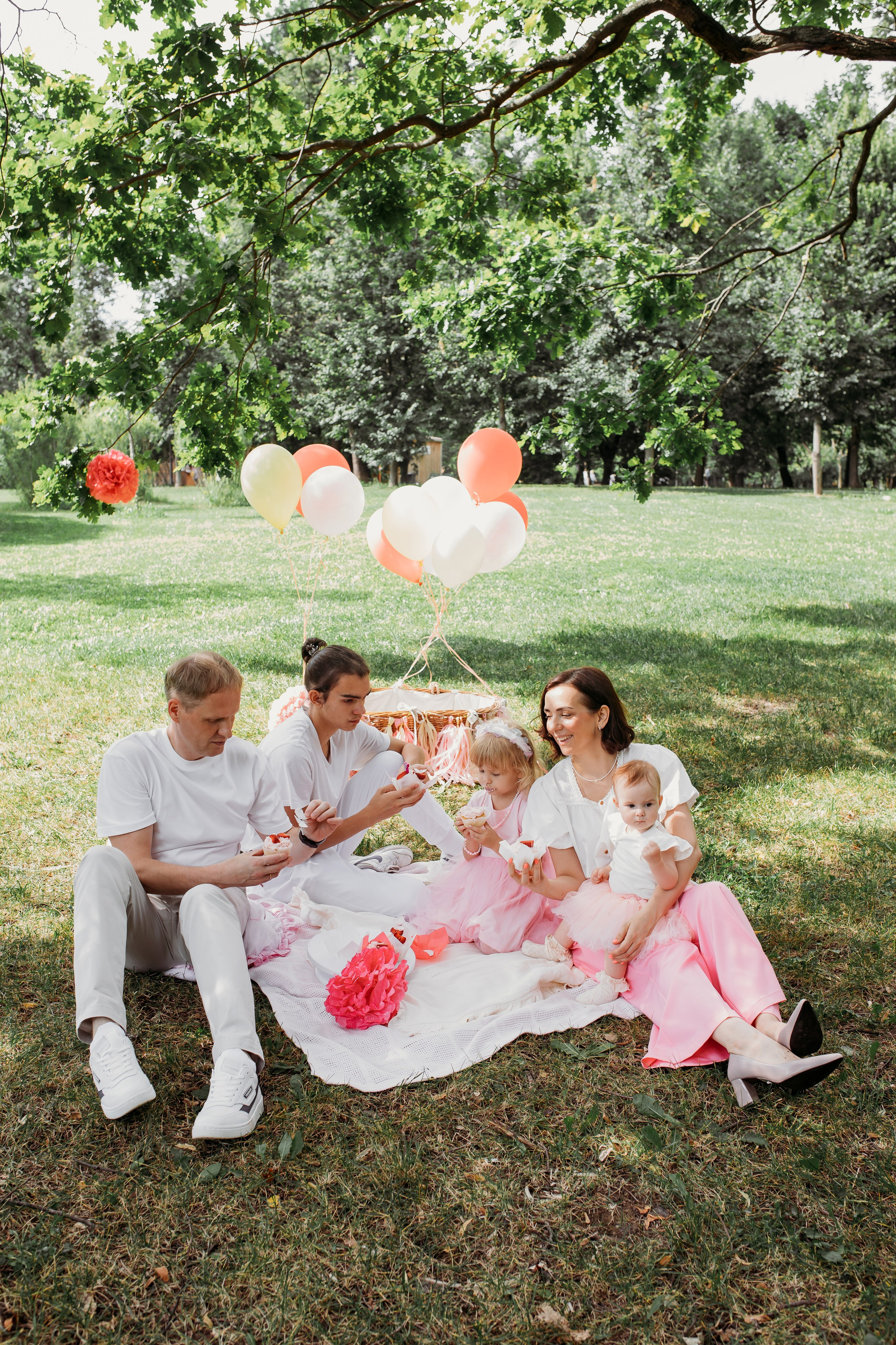 Анечке годик. Семейный и домашний фотограф в Москве и МО Королева Валерия