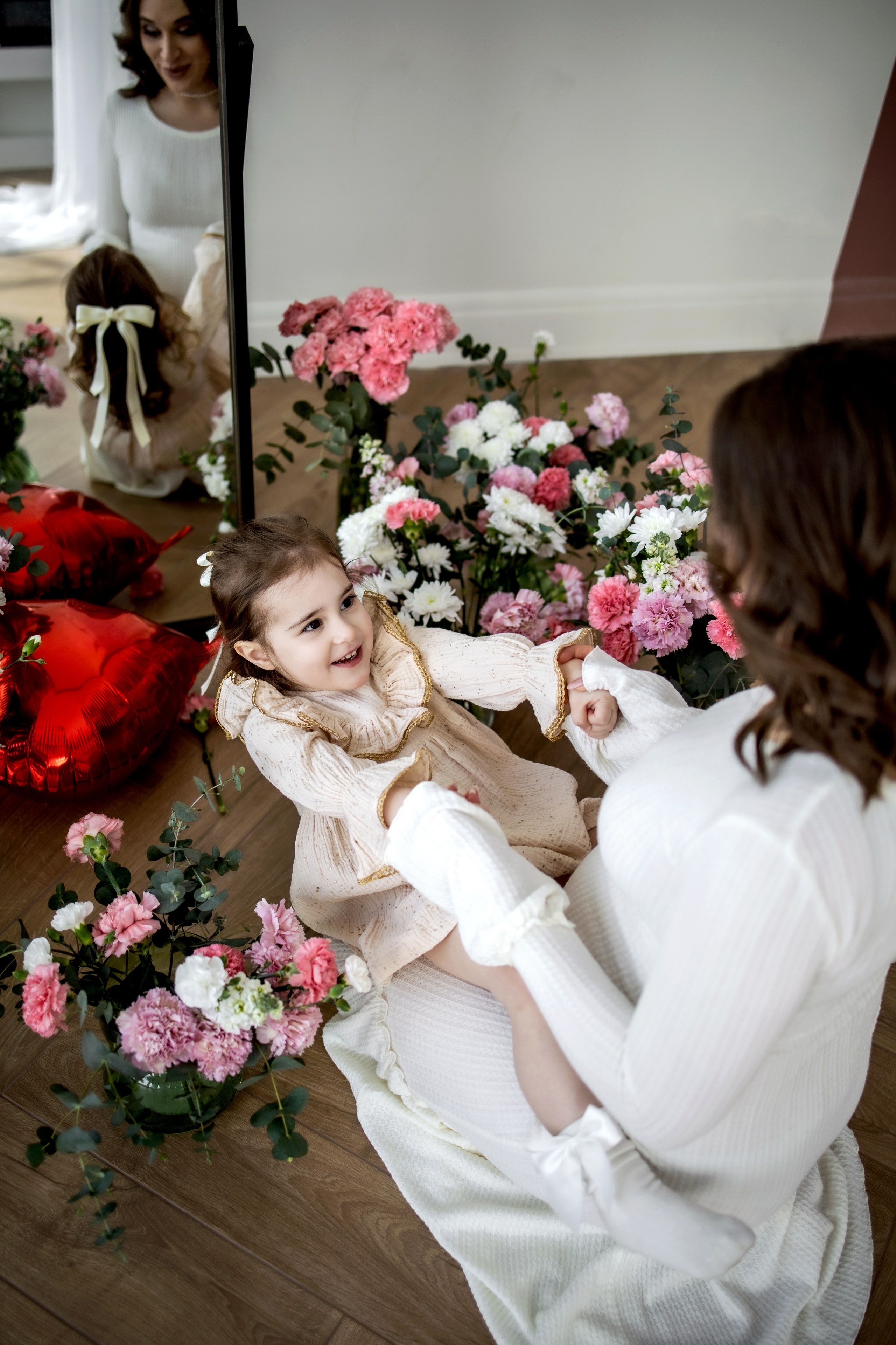 Вова, Диана и Вероника в ожидании. Фотограф Надежда Лукьянова