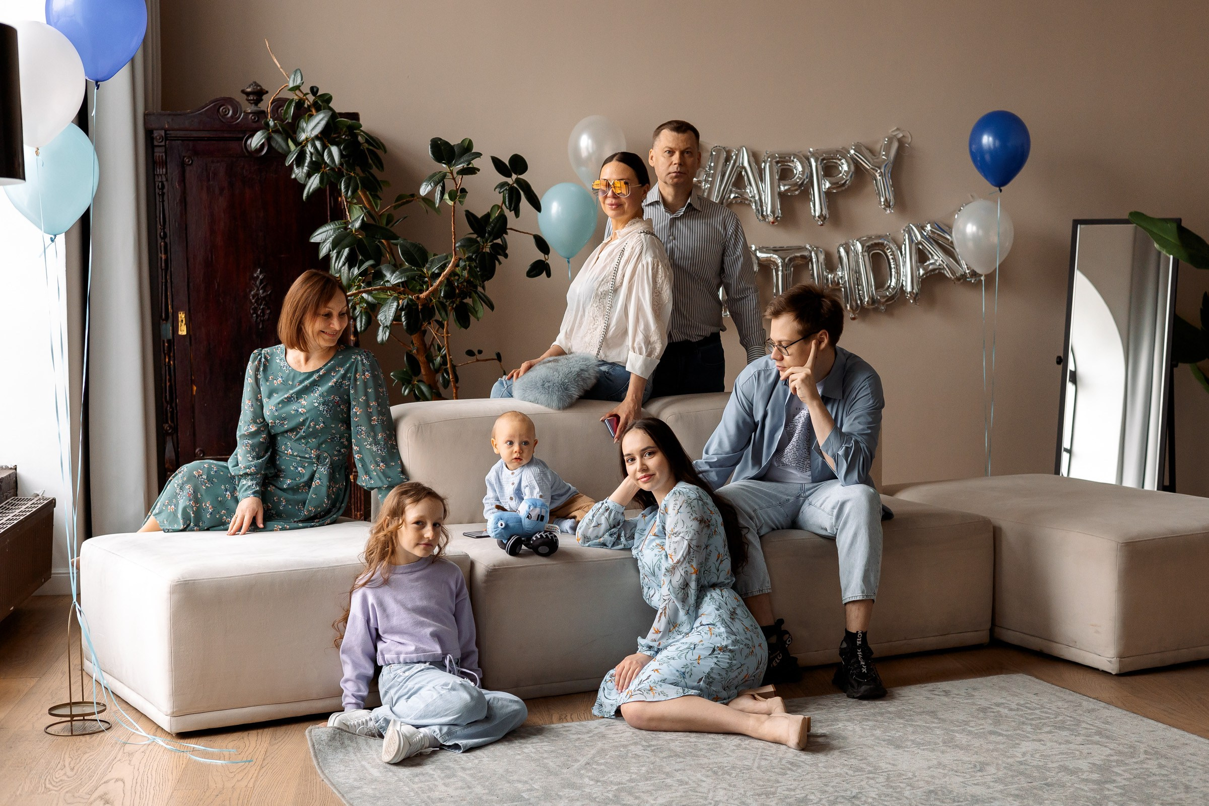 большая семья