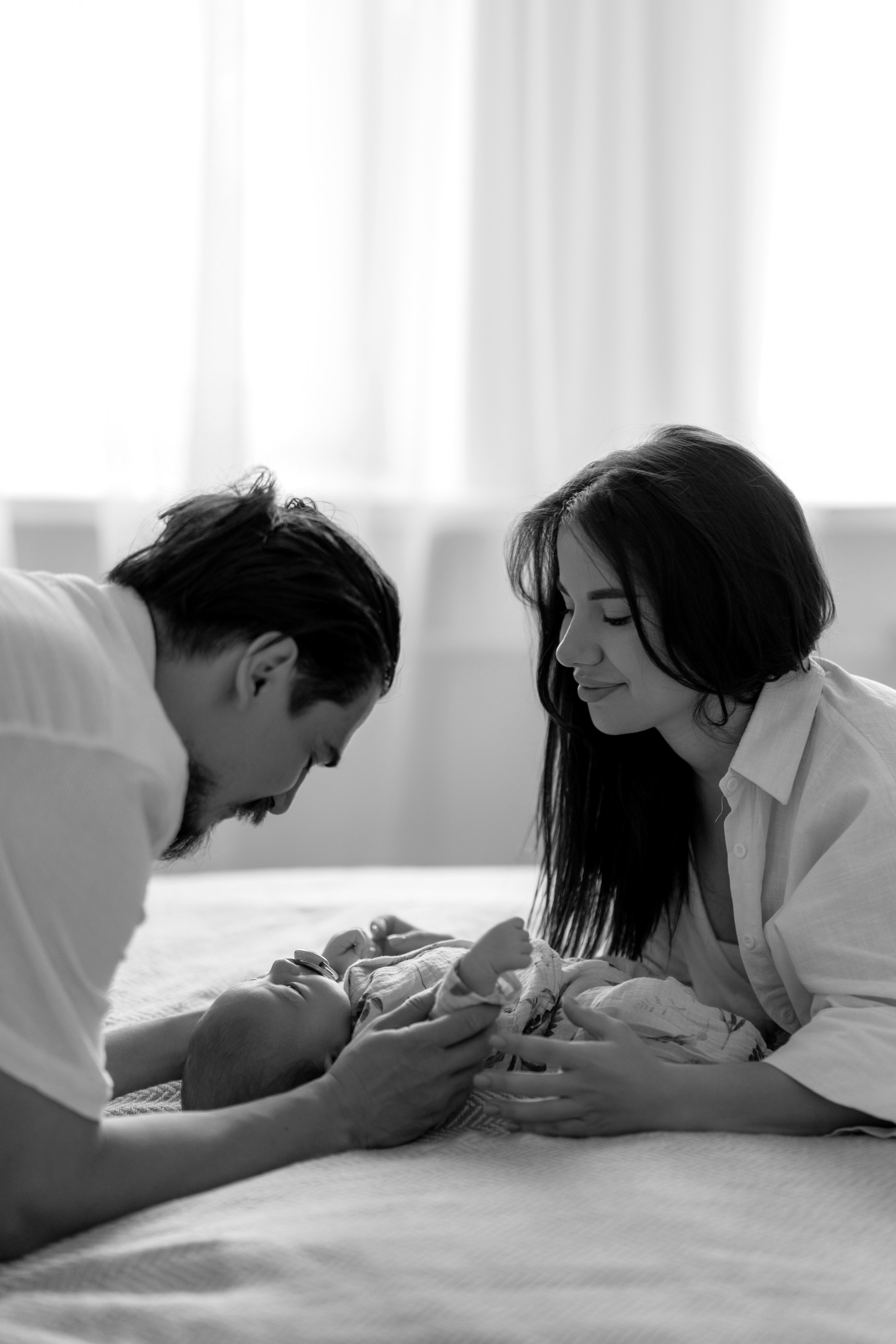 Малыш Марс дома с родителями. Семейный и свадебный фотограф в Ульяновске Арина Авдеева