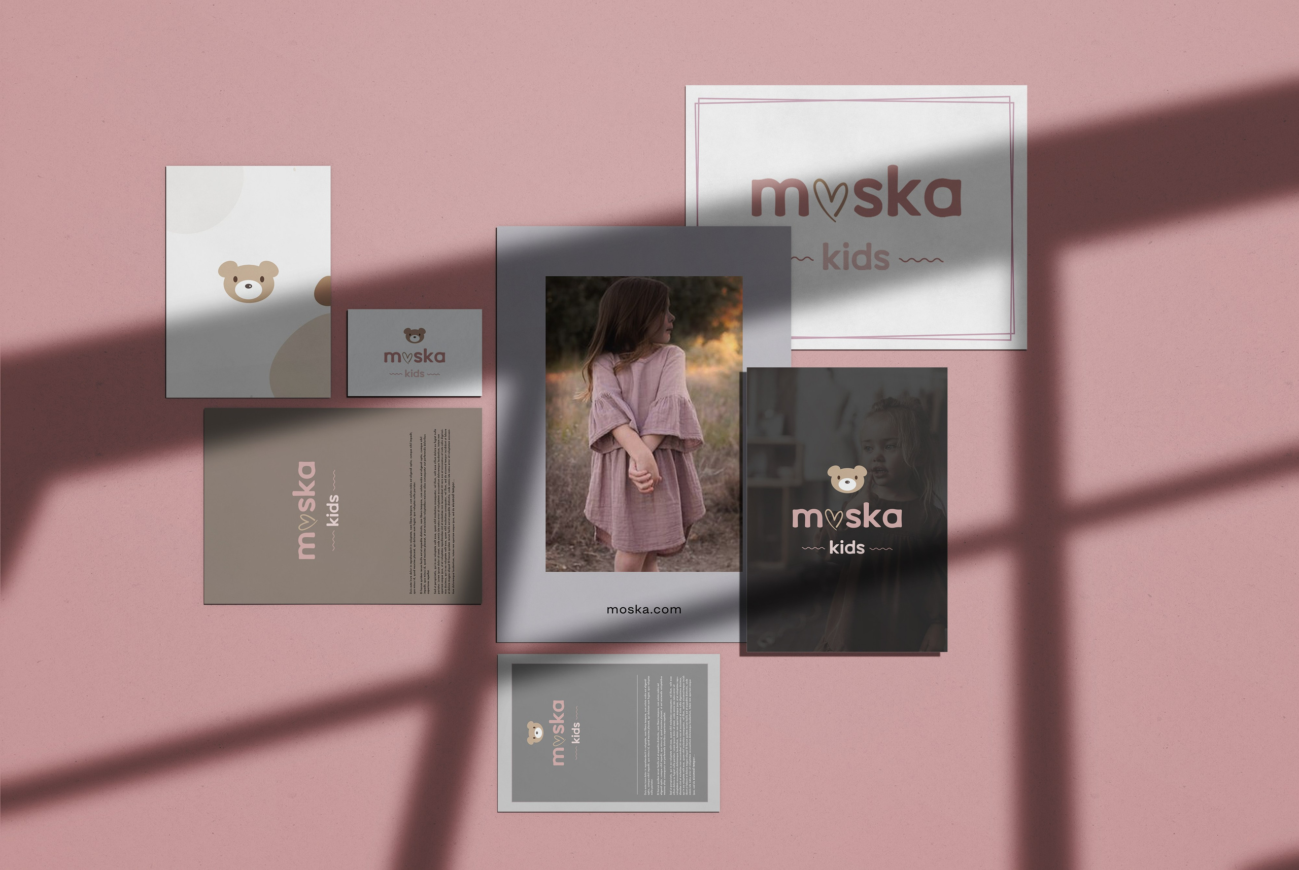 «Moska» — бренд детских платьев. Лина Ивахник, графический и бренд — дизайнер