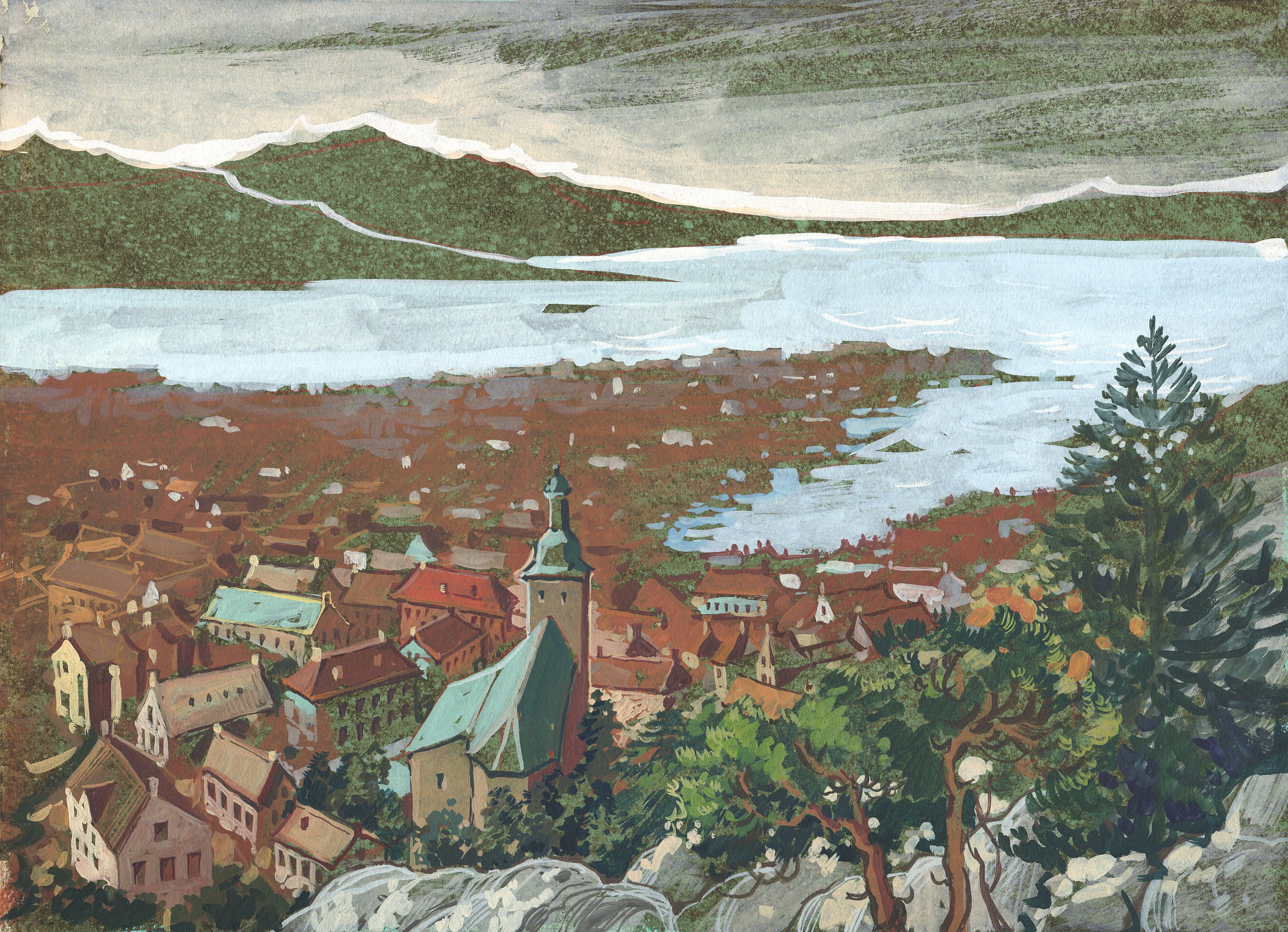 Григ. Художник Анна Хопта