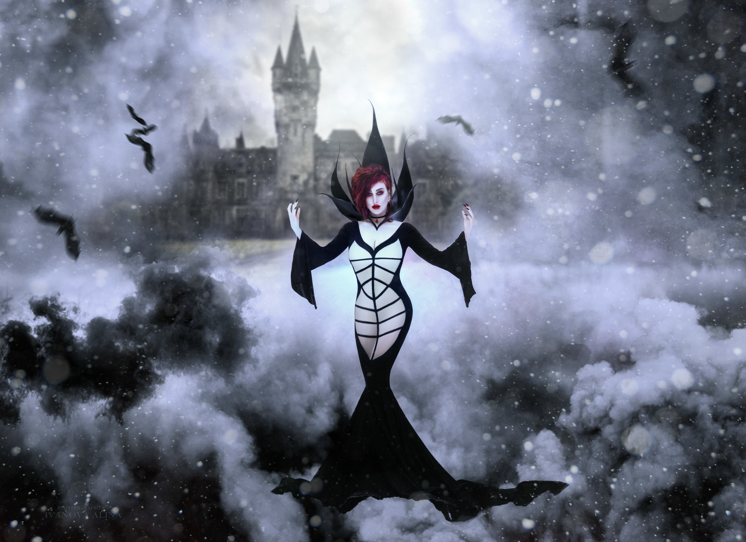 Графиня Батори. Свадебный и портретный фотограф Алина Иванова. Екатеринбург-Москва