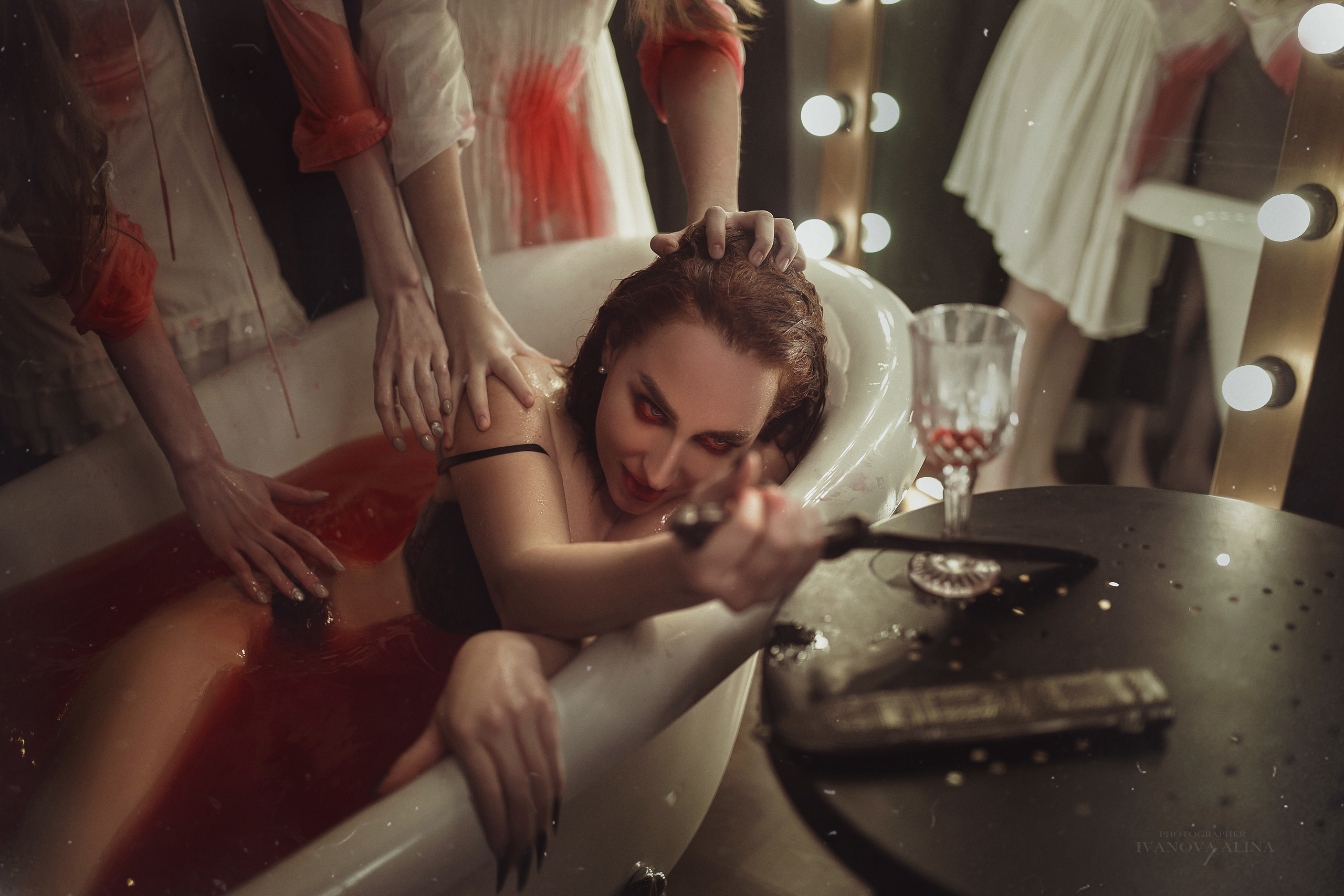 Графиня Батори. Свадебный и портретный фотограф Алина Иванова. Екатеринбург-Москва