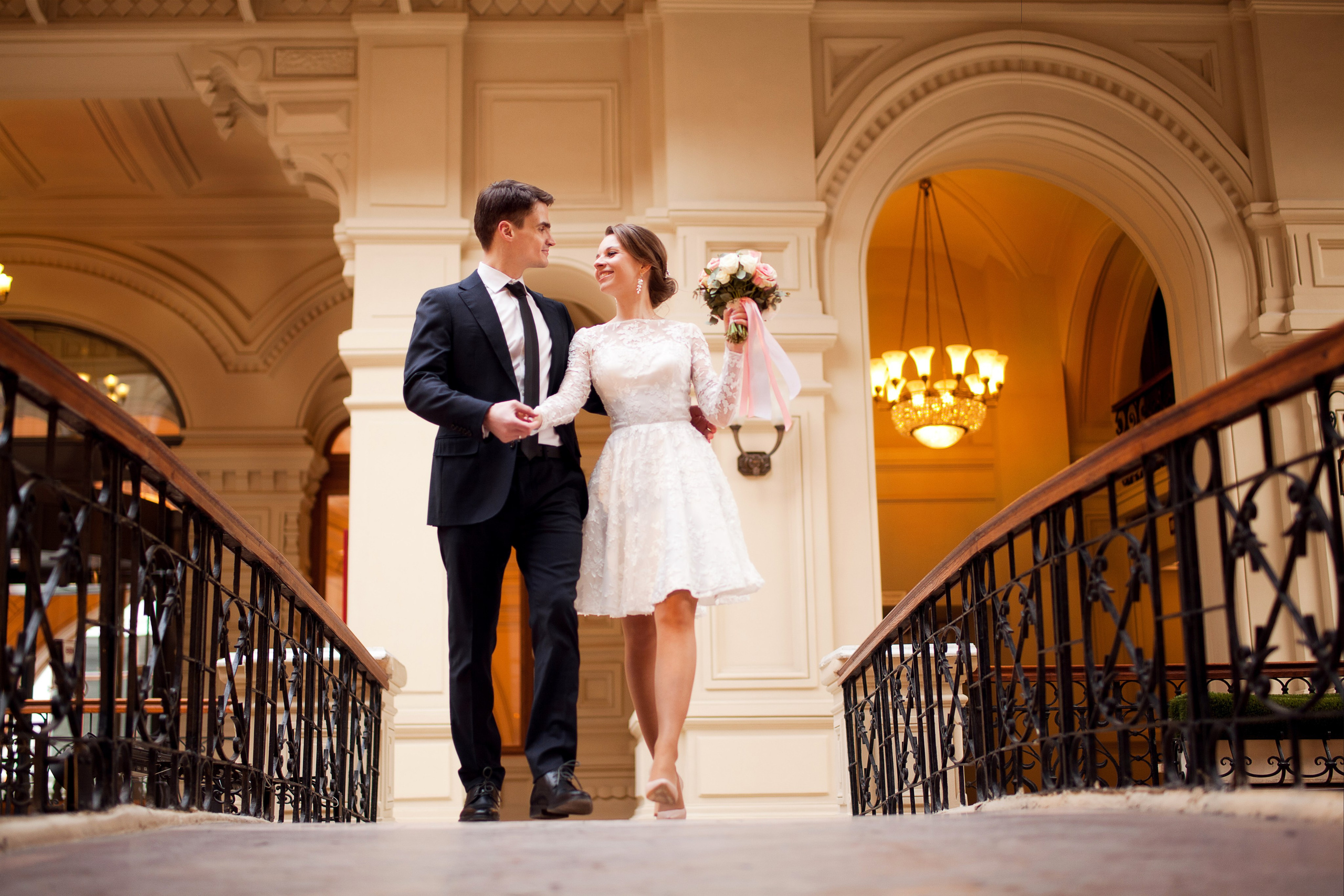 Владимир и Марина Грибоедовский ЗАГС. Семейный и свадебный фотограф Москва Канделаки Ольга