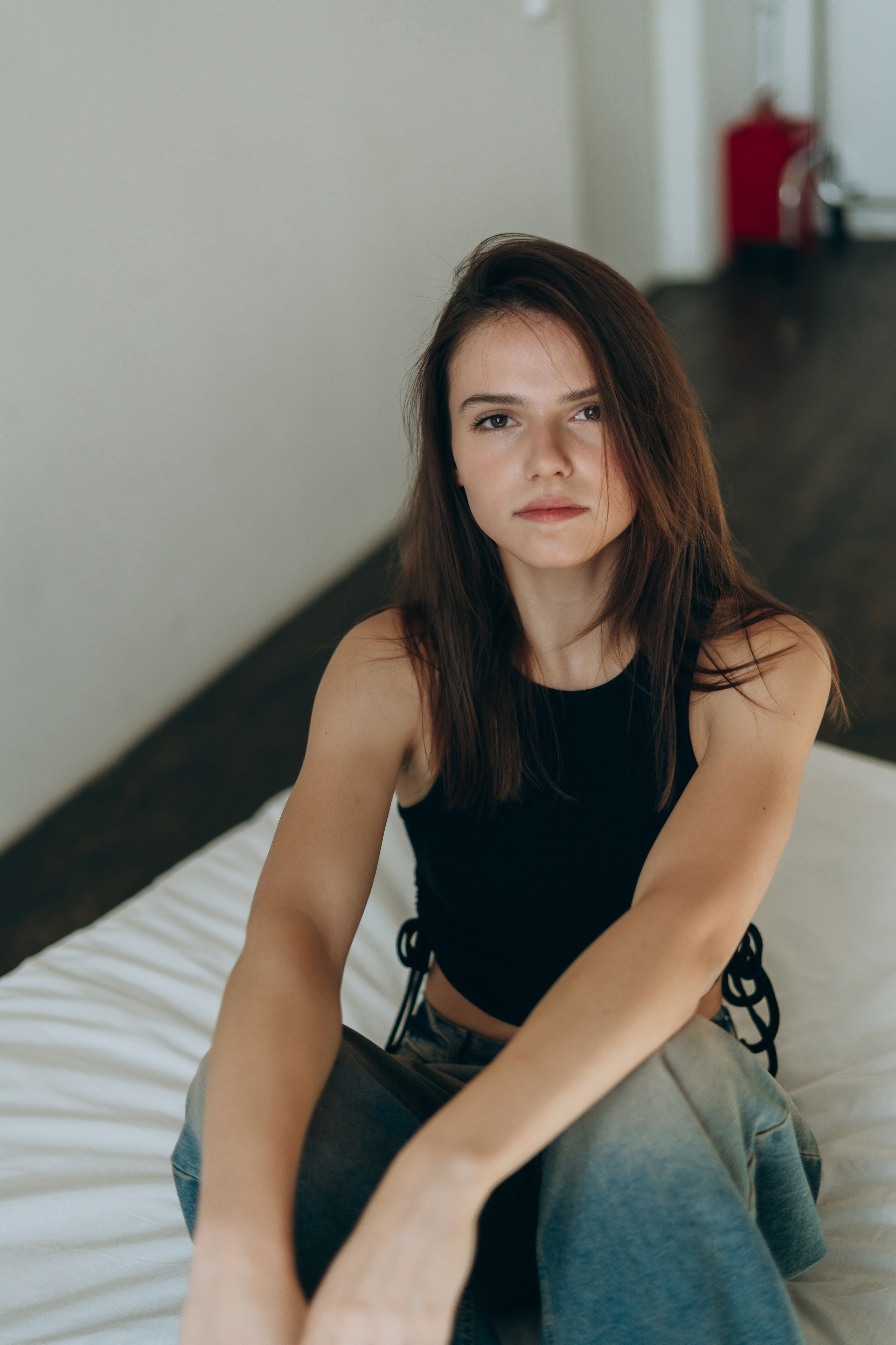 Настя. Модельные тесты. Фотограф Москва Виктория-Антуанетта