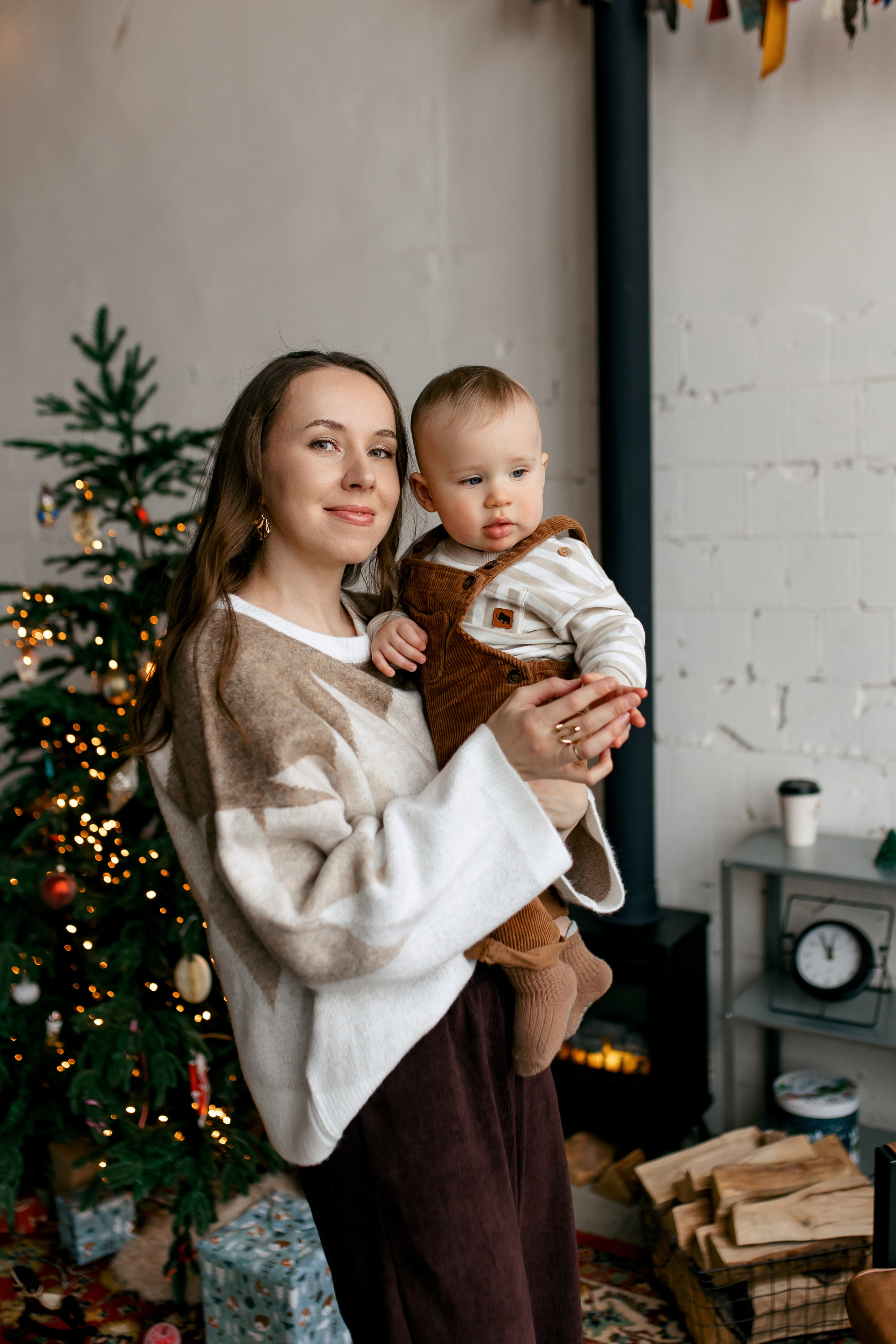 Новый год в уютной студии. Свадебный и портретный фотограф — Мария Костина