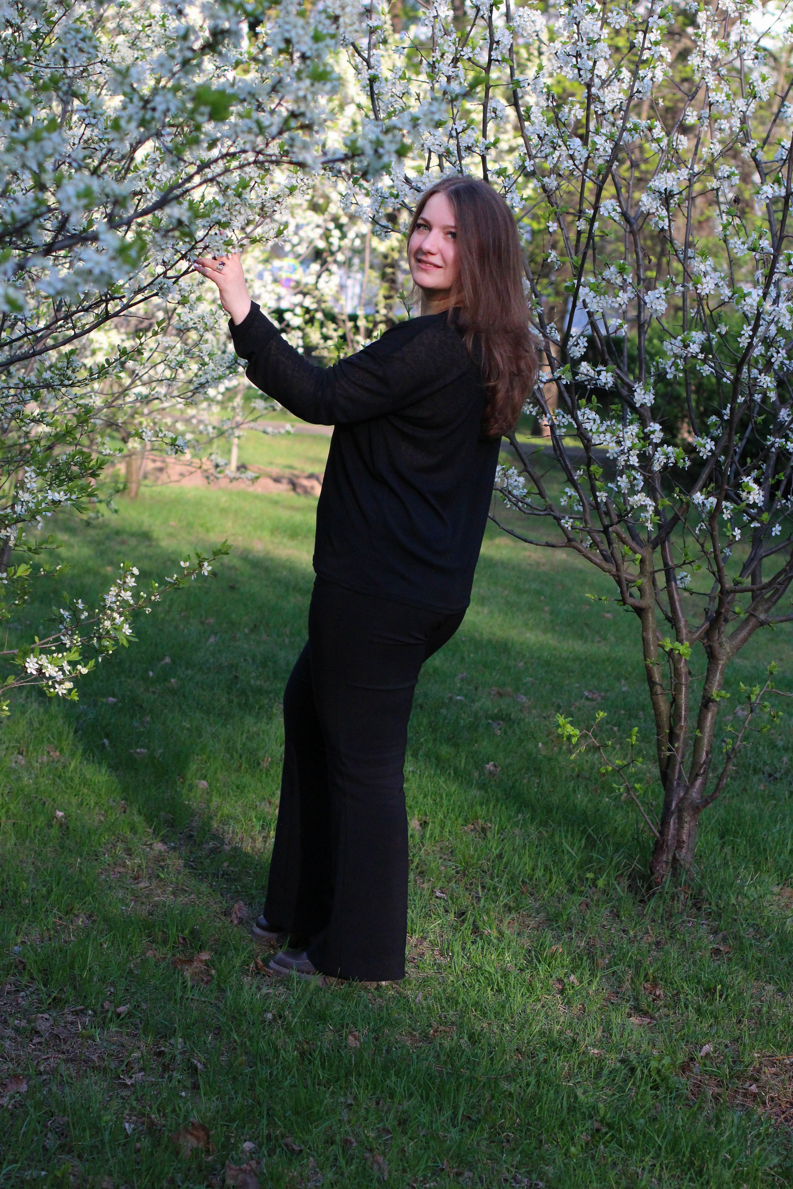 Ксения, сквер в Люблино, май. Ваш личный фотограф в Москве Мила