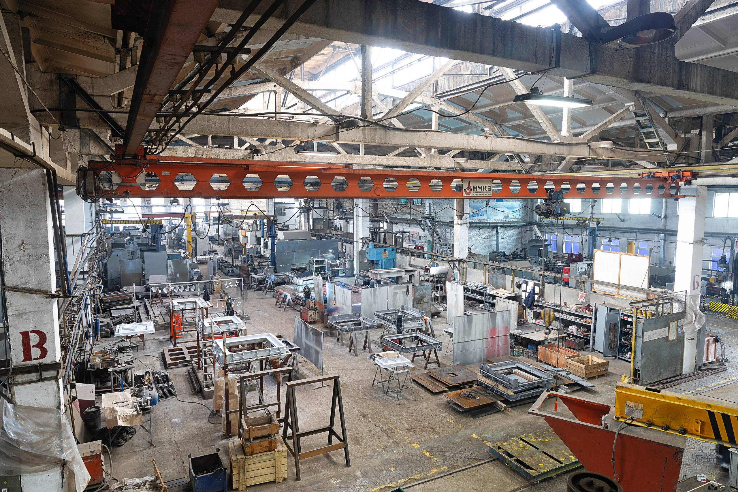 Фотосъемка машиностроительного производства