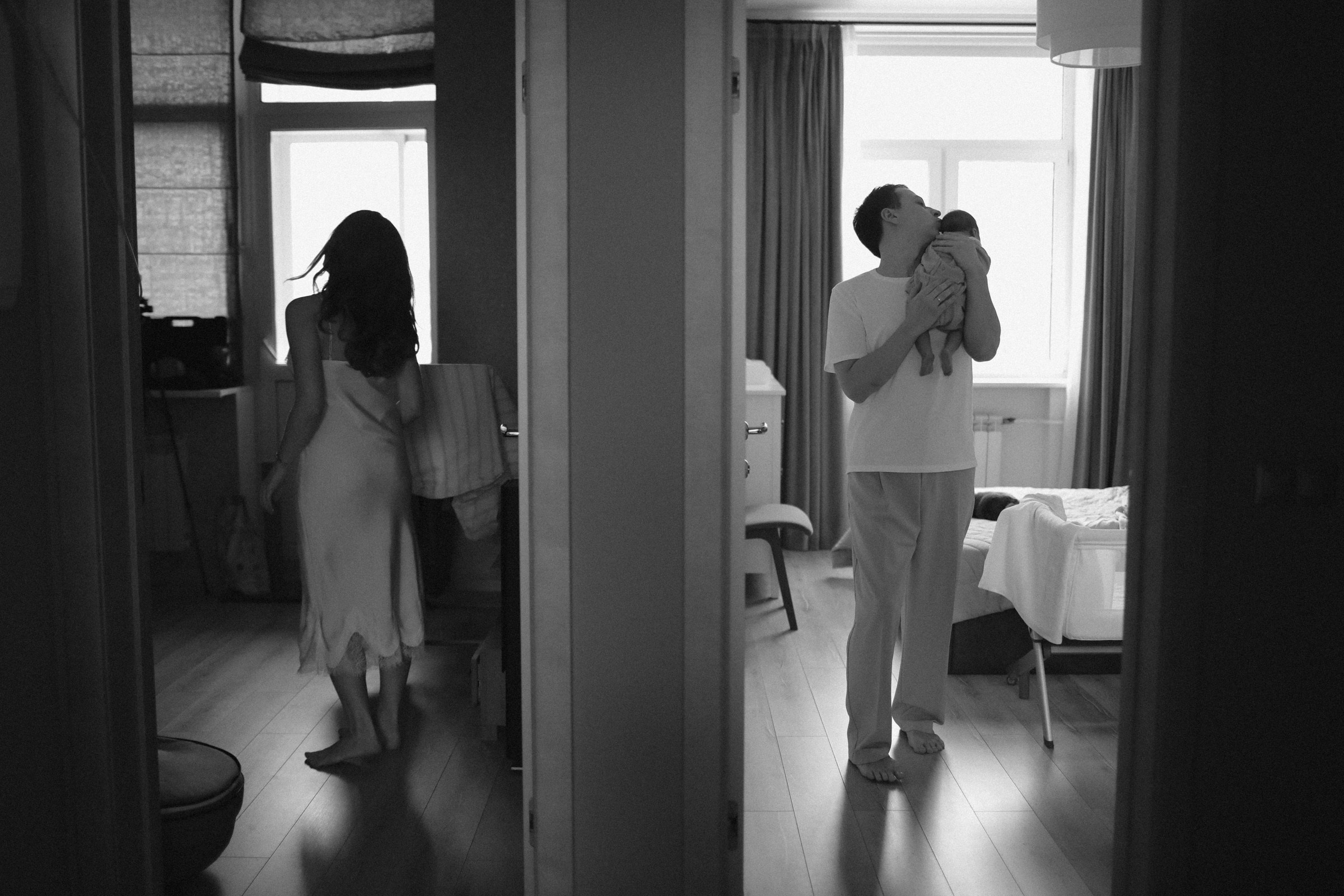 Про Сашу, Илью и их крошку. Семейный фотограф в Москве Алевтина Носова