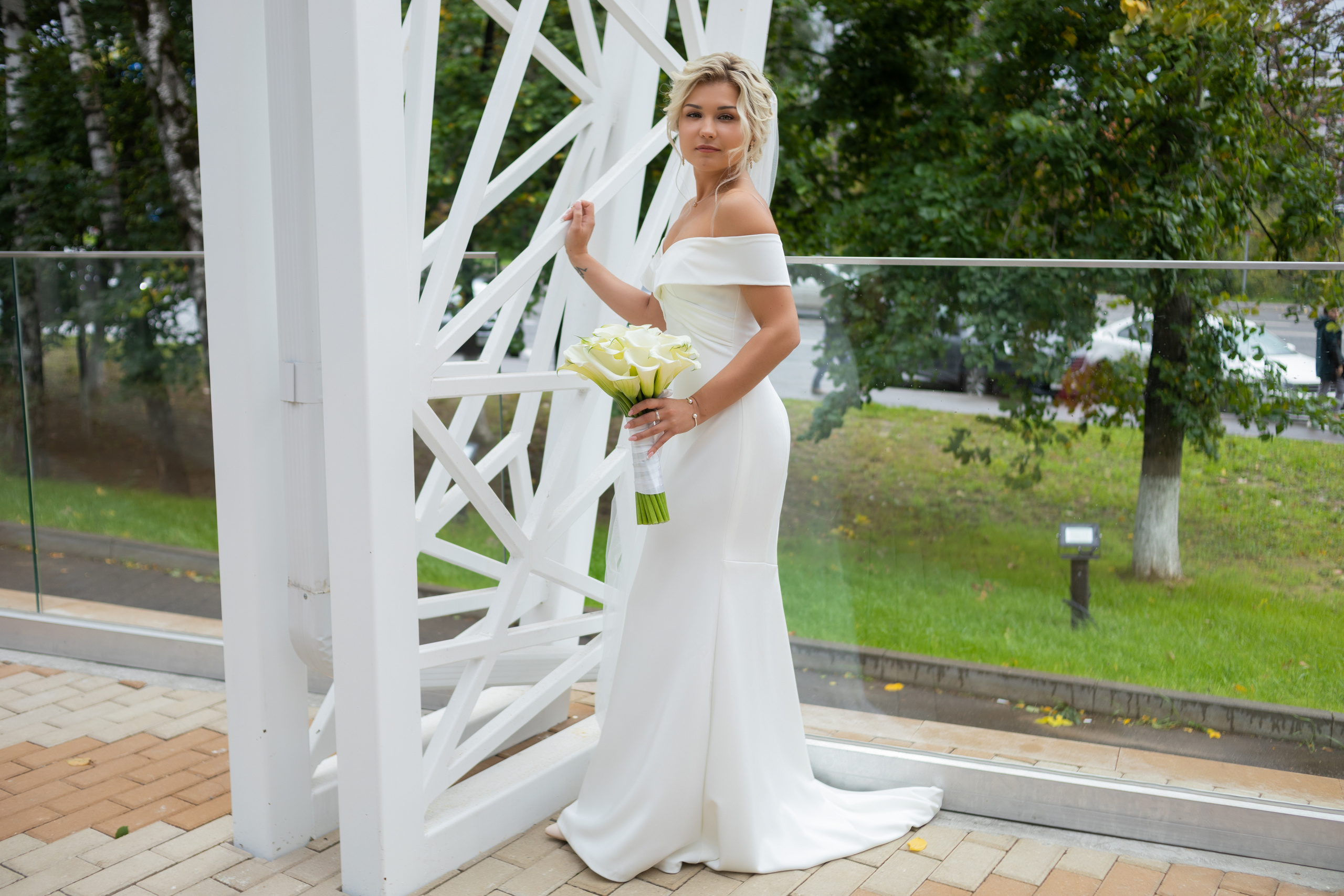 Элла и Денис. Загс Домодедово. Свадебный и семейный фотограф в Москве Евгения Лисина