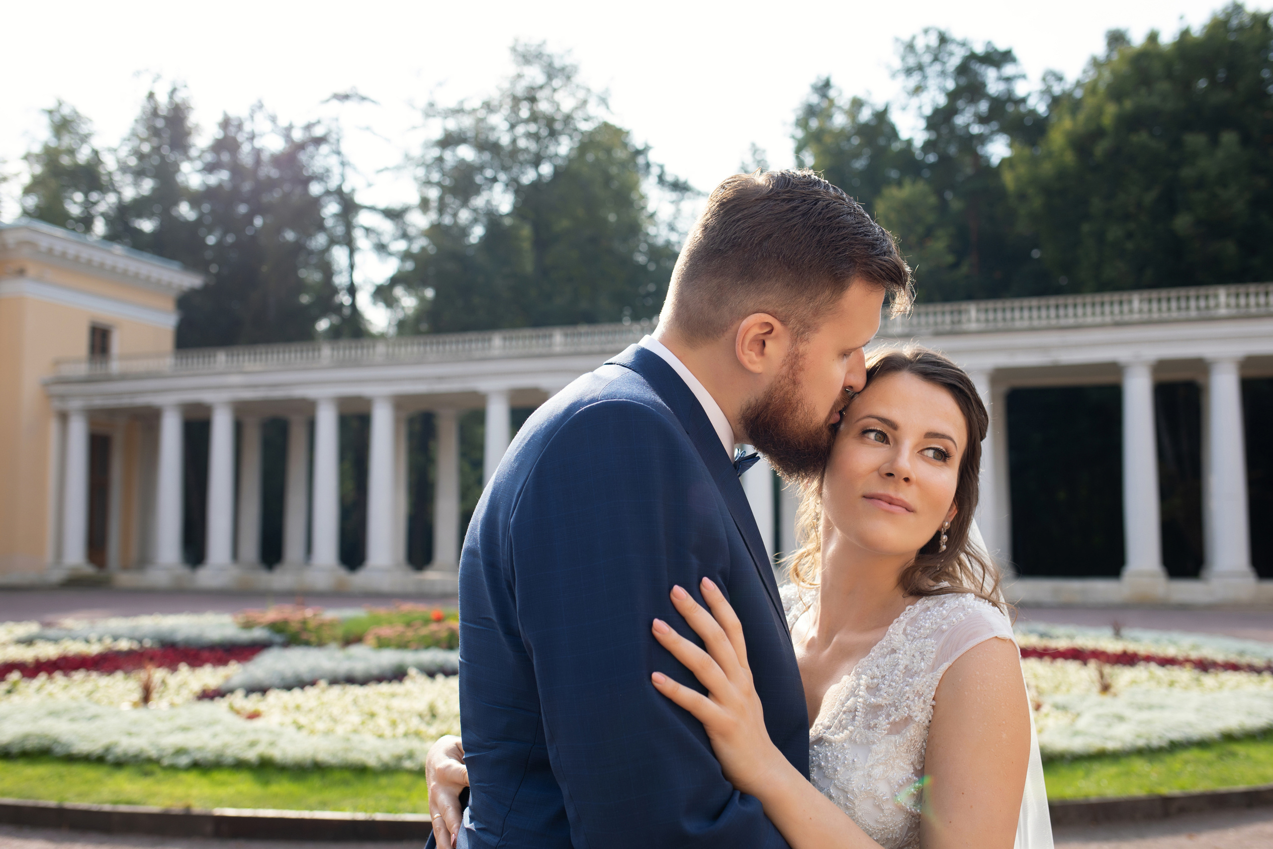 Анна и Андрей. Архангельское. Свадебный и семейный фотограф в Москве Евгения Лисина