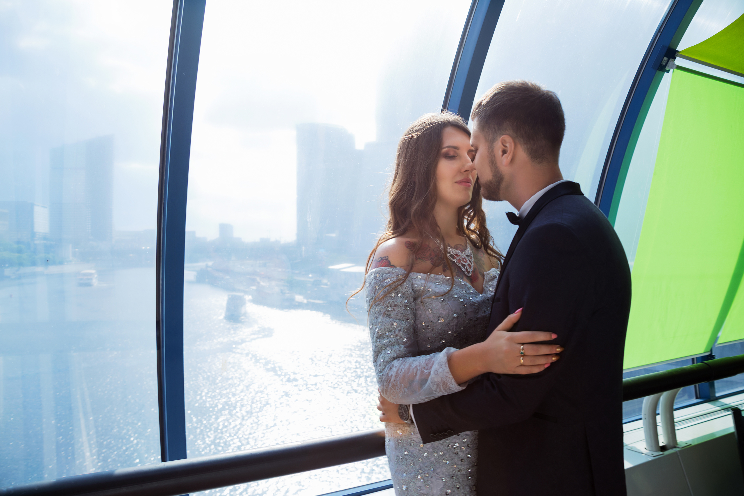 Павел и Людмила. Москва-сити. Свадебный и семейный фотограф в Москве Евгения Лисина