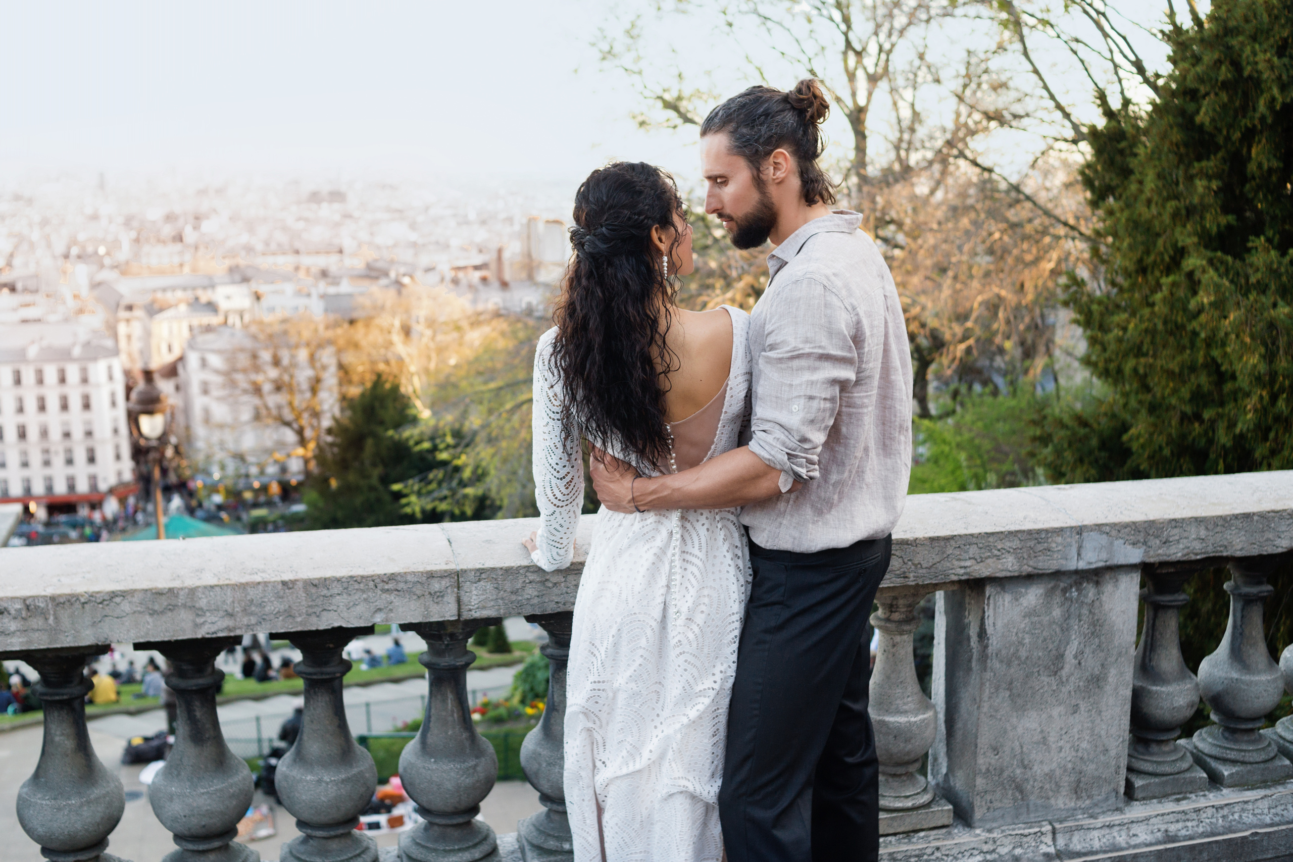 Свадебная фотосъемка для Анны и Василия в Париже, Франция. Свадебный и семейный фотограф в Москве Евгения Лисина