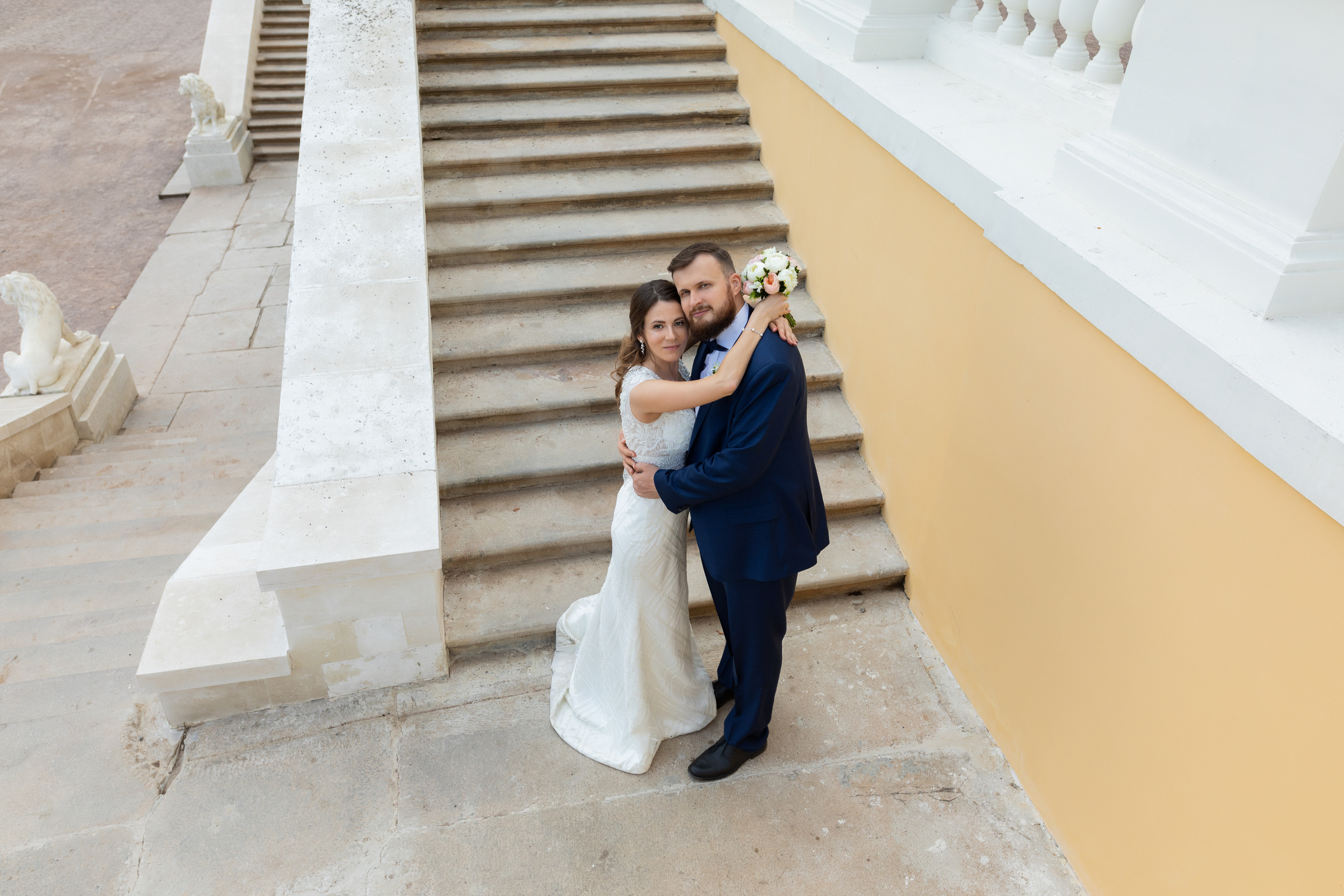 Анна и Андрей. Архангельское. Свадебный и семейный фотограф в Москве Евгения Лисина