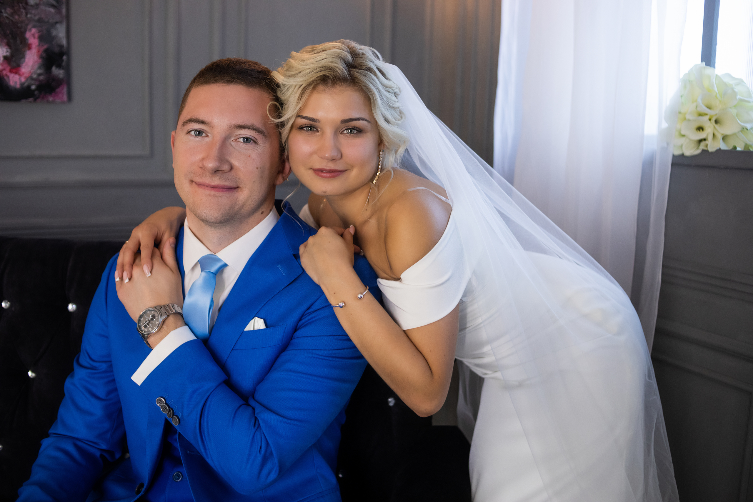 Элла и Денис. Загс Домодедово. Свадебный и семейный фотограф в Москве Евгения Лисина